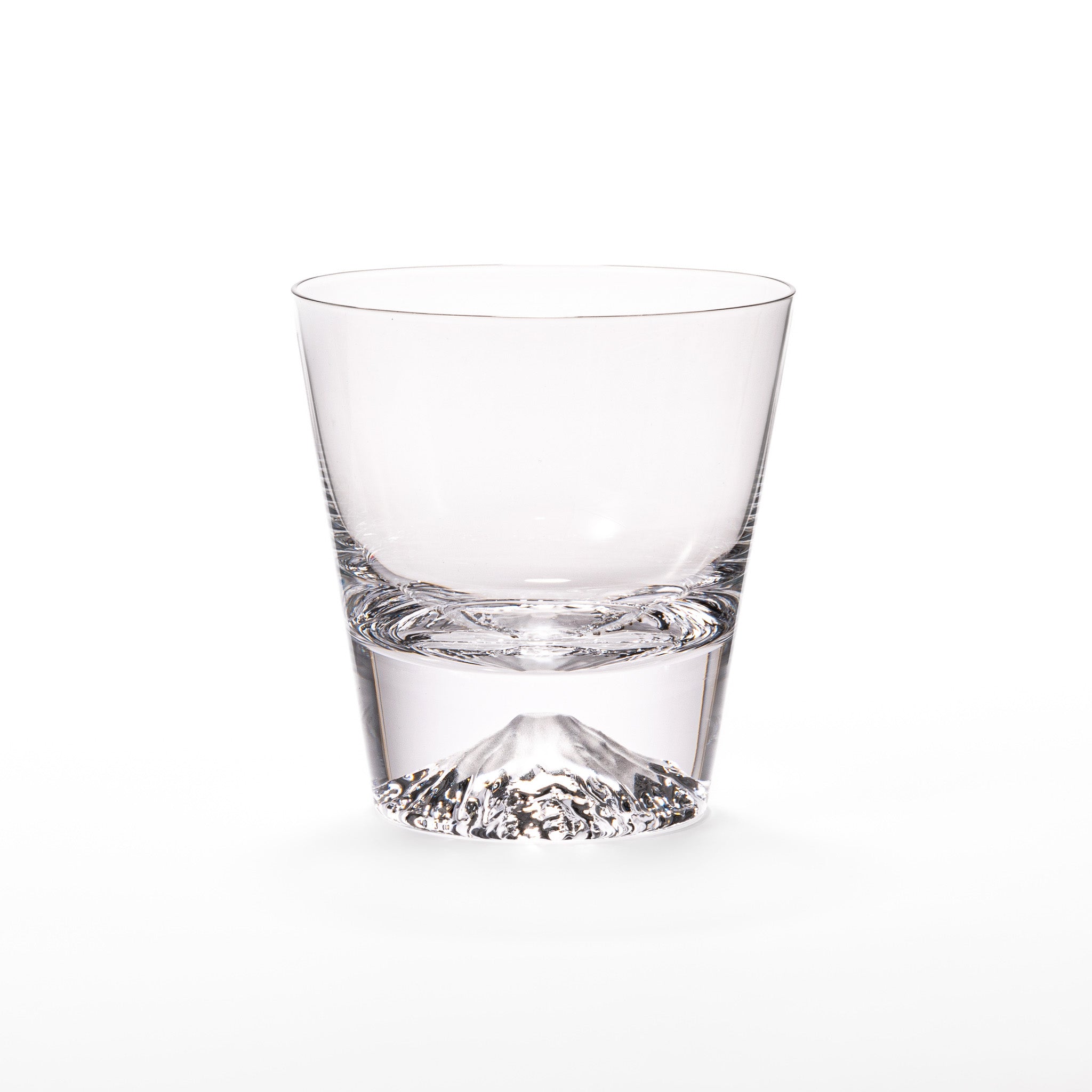 Tajima Mount Fuji Whiskey Glasses Set of 4 - Japanese Style Sake & Cocktail Drinking Cups - Perfect for Home Bar, Gifts & Asian-Themed Parties