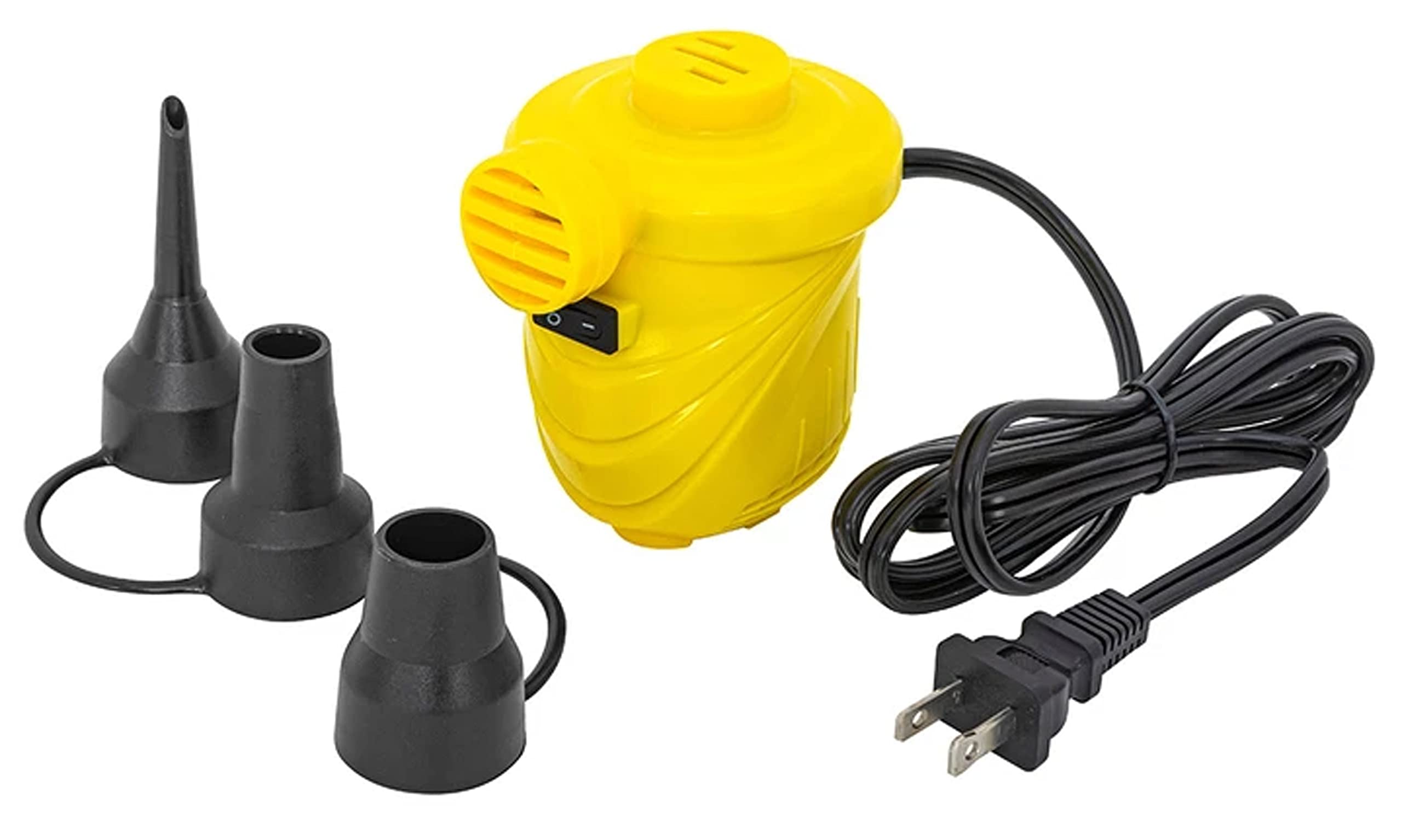 Airhead Pump - Fast & Powerful Electric Air Pump for Inflating Pool Toys, Towable Tubes, Paddle Boards | Perfect for Summer Water Activities, Beach Trips & Pool Parties