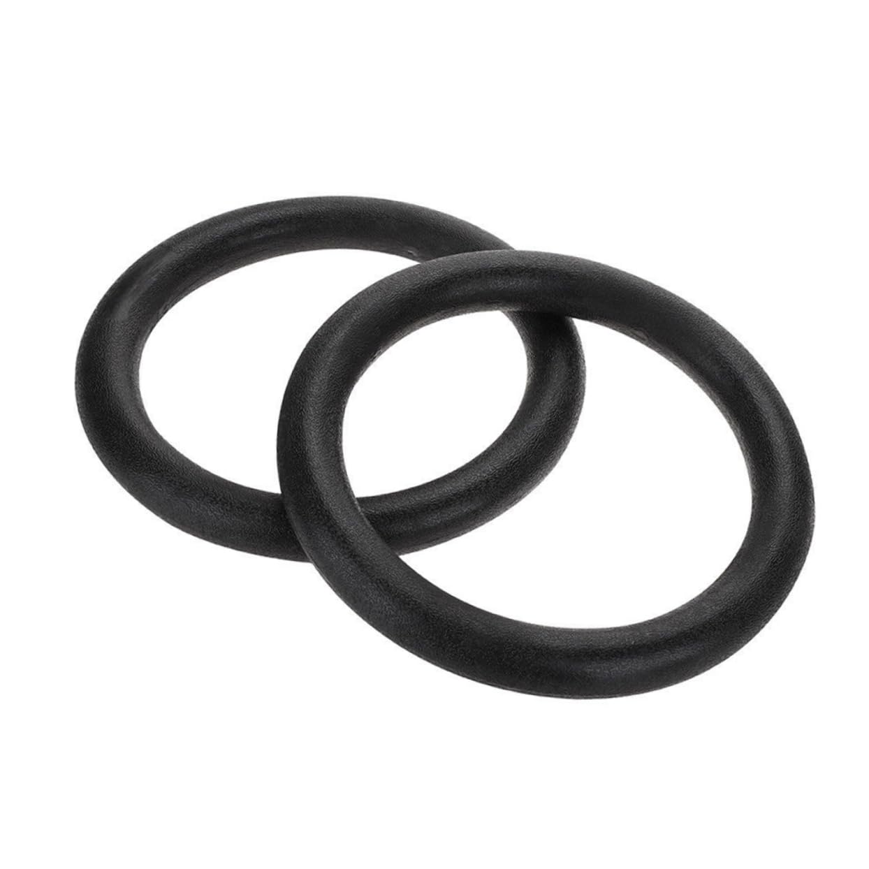 GOOHOCHY 4-Pack Adjustable Gymnastic Rings for Strength Training, Pull Ups, CrossFit & Home Workouts - Heavy Duty Wooden Gym Rings with Straps for Men & Women - Perfect for Indoor & Outdoor Fitness