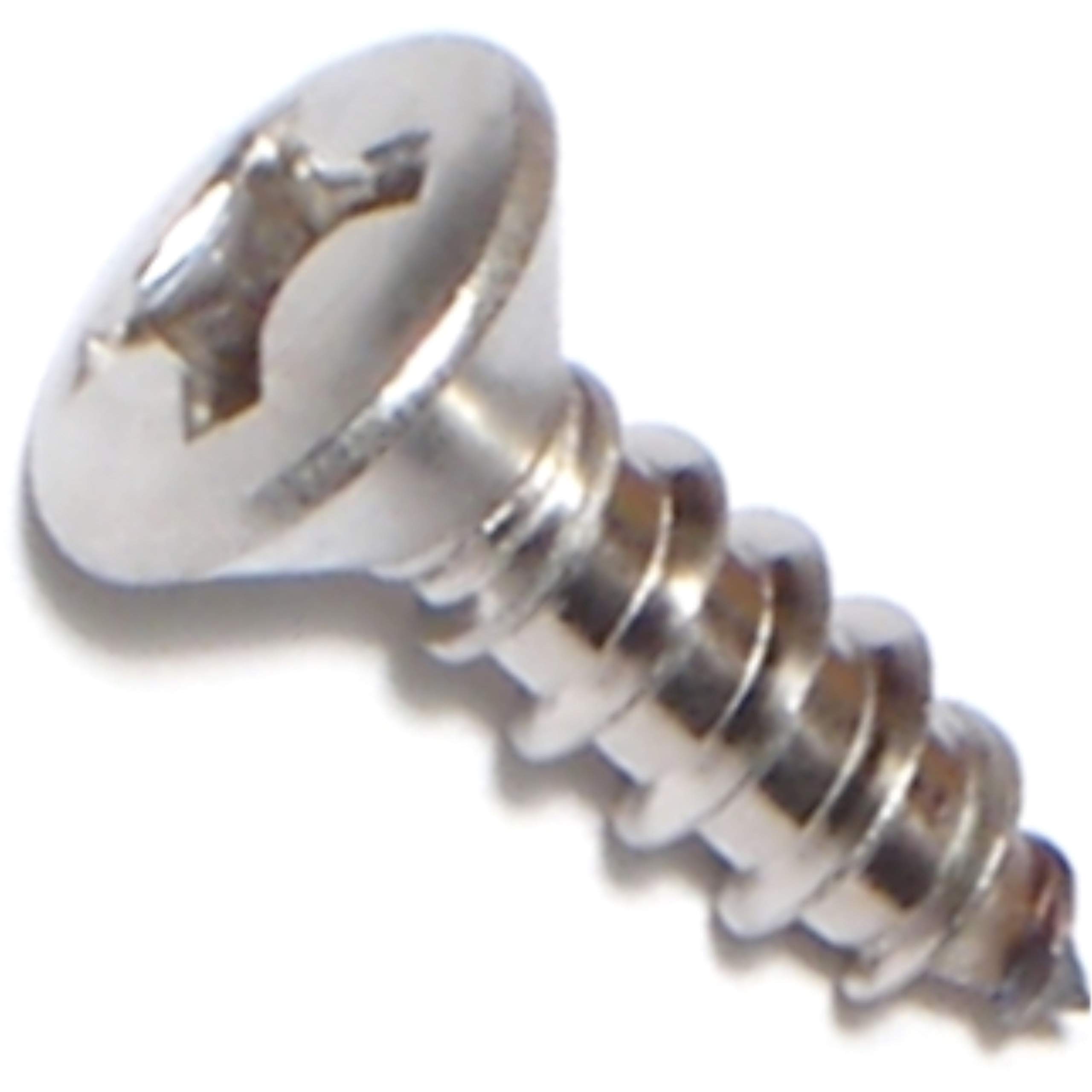Phillips Oval Head Sheet Metal Screws #8-12 x 3/4 Inch - 55 Pack for Metal Roofing, HVAC, and DIY Projects