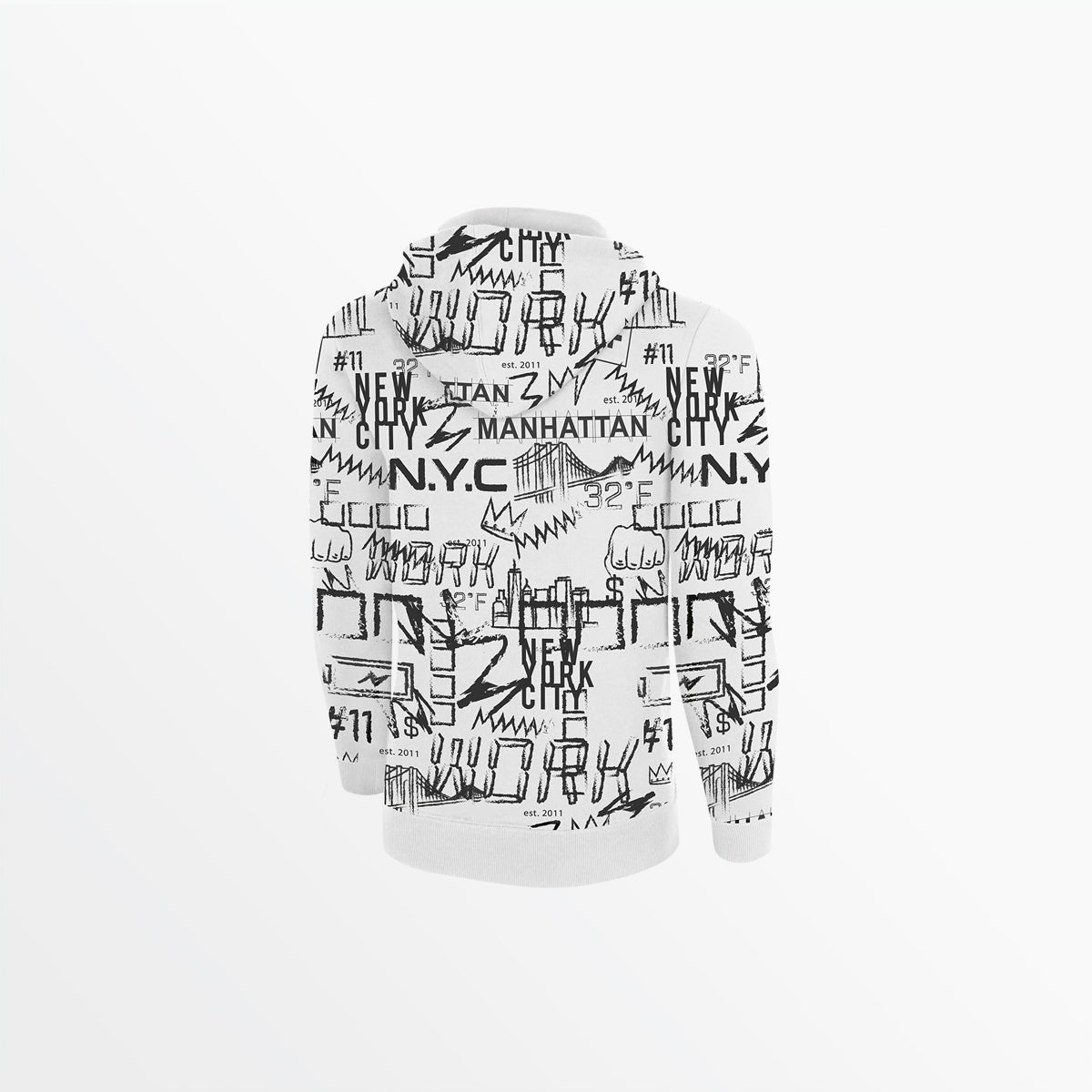 Youth Fleece Graphic Print Pullover Hoodie - Trendy & Comfortable for Teens - Perfect for School, Sports & Casual Wear