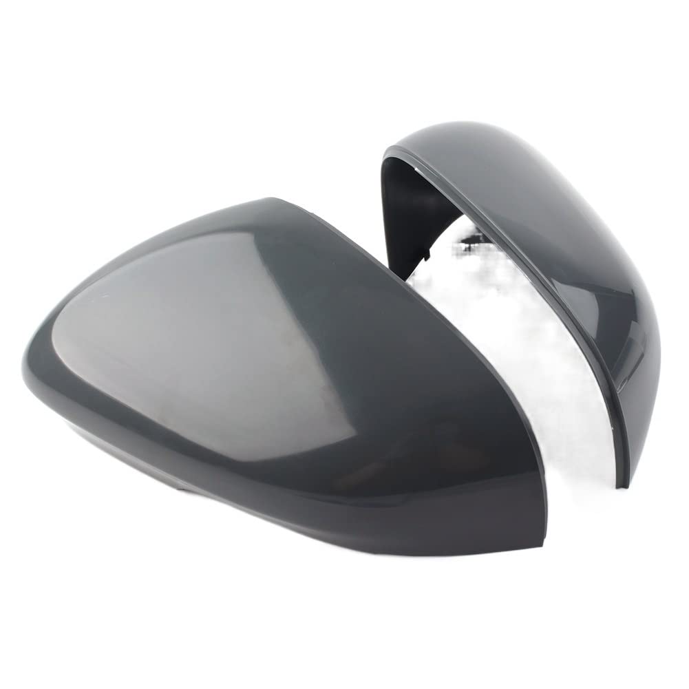 Jaguar XF XFR XFR-S XJ XJR XK XKR XKR-S XE 2010-2015 Rear Side View Mirror Cover Caps (1 Pair) - Primed Auto Accessories for Enhanced Style & Protection - Perfect for Car Customization & Replacement Parts