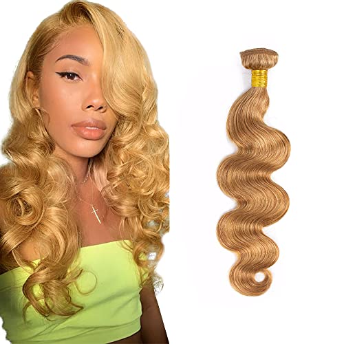LX Hair 27 Body 8 Hair Bundle - Premium 100% Human Hair Extensions for Styling & Volume - Perfect for Weaves, Ponytails & Everyday Hairstyles