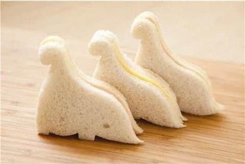 Dinosaur Sandwich Cutter Set - Fun Kids Lunch Tool for Dino-Shaped Sandwiches, Perfect for School Lunches, Parties & Picnics