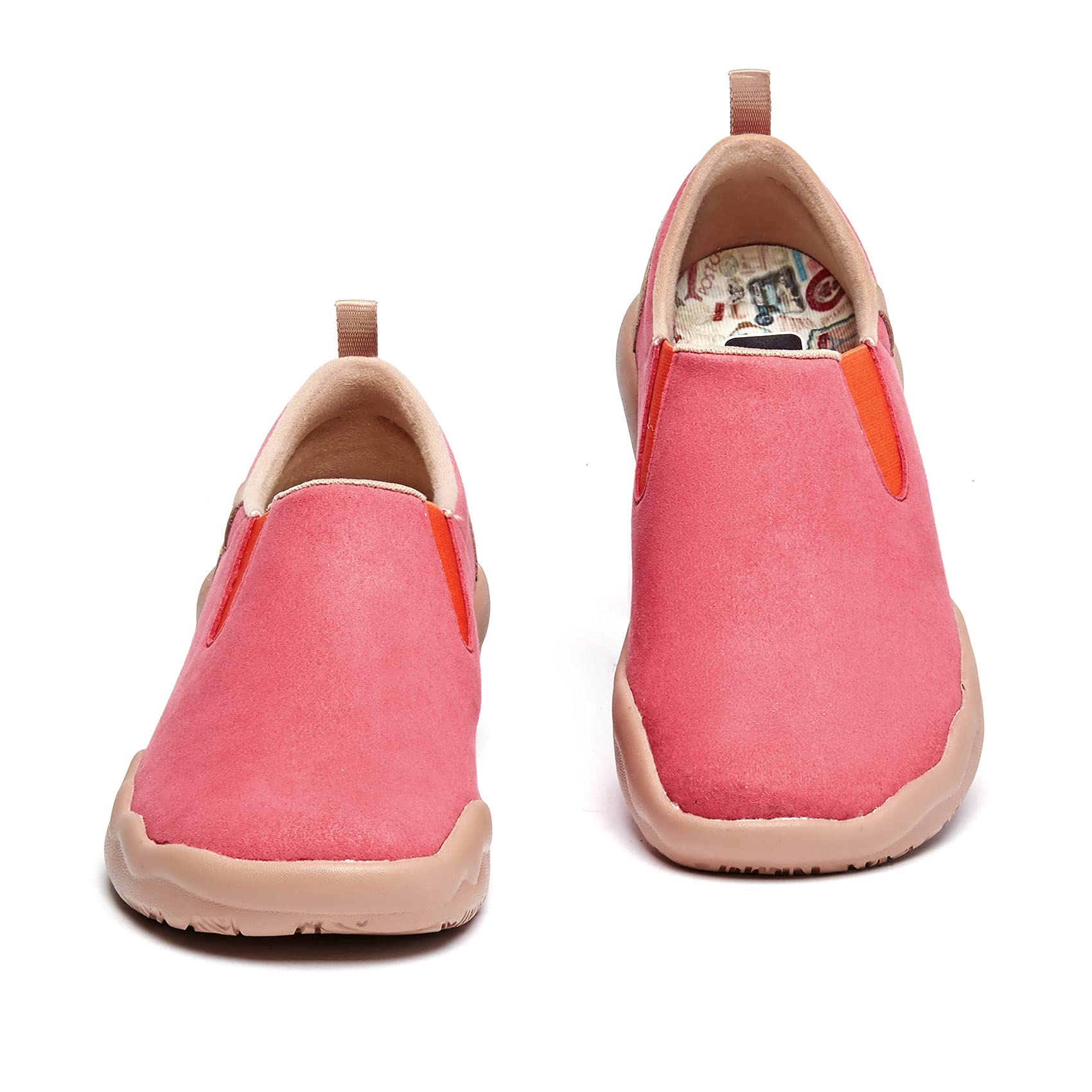 UIN Women's Slip-On Walking Shoes - Lightweight Comfort Loafers & Fashion Sneakers for Casual Wear | Perfect for Travel, Work, and Everyday Use