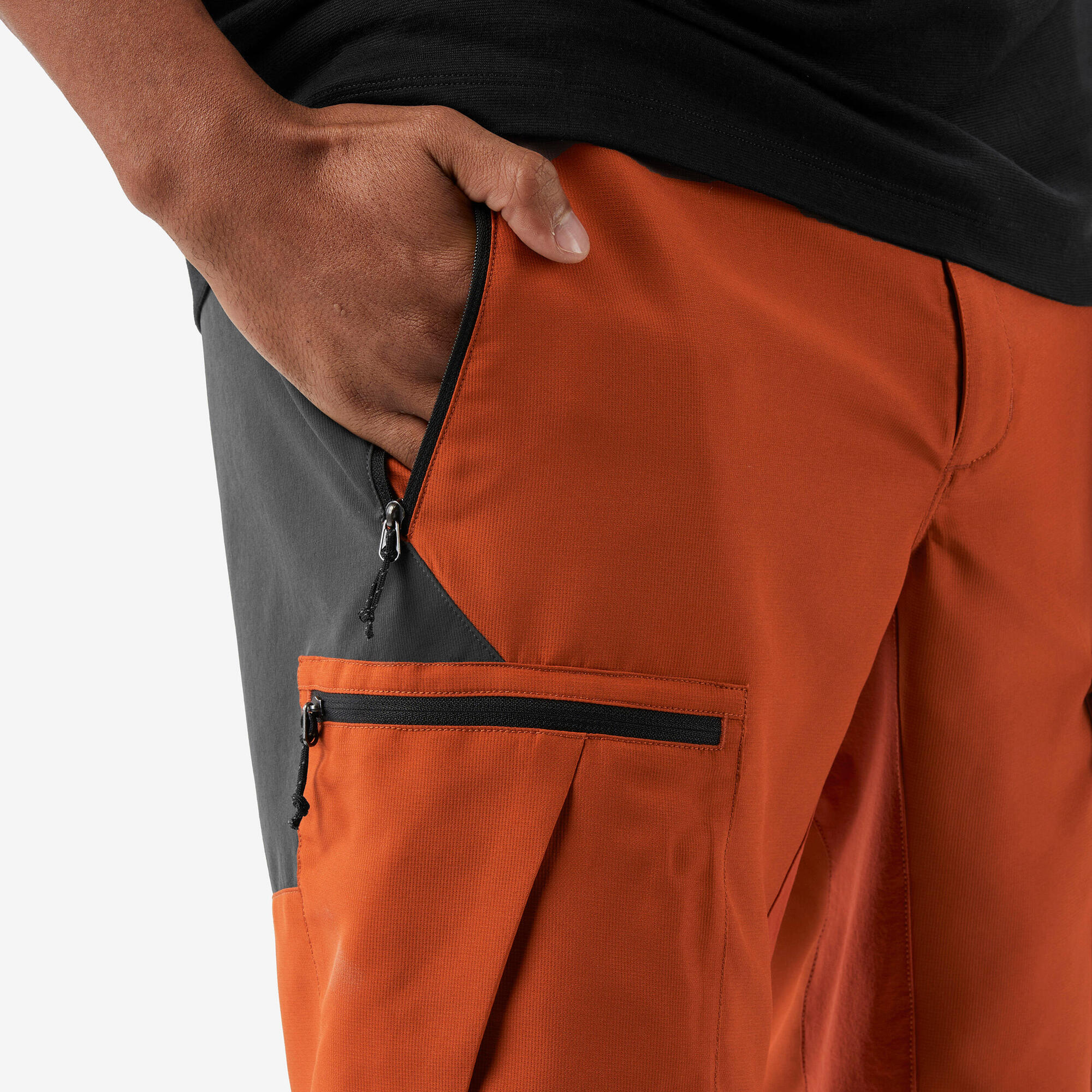 Forclaz Men's MT500 Hiking Shorts - Lightweight Quick-Dry Outdoor Adventure Shorts for Hiking, Camping & Travel | Perfect for Summer Activities