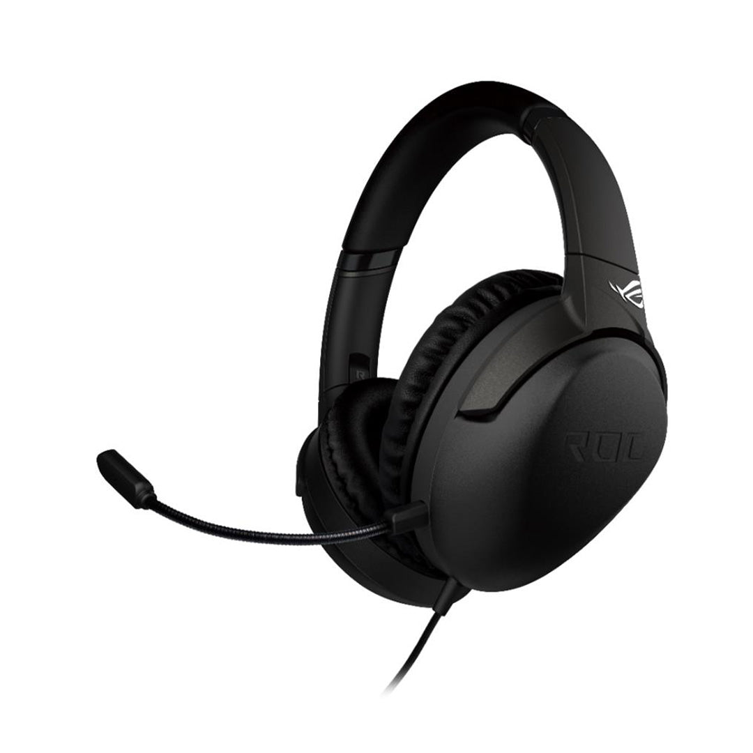 ASUS ROG Strix Go Core Wired Gaming Headset - Lightweight Over-Ear Headphones with 3.5mm Jack, Noise Isolation & Built-in Mic for PC, PS4, Xbox, Nintendo Switch - Perfect for Competitive Gaming & Streaming