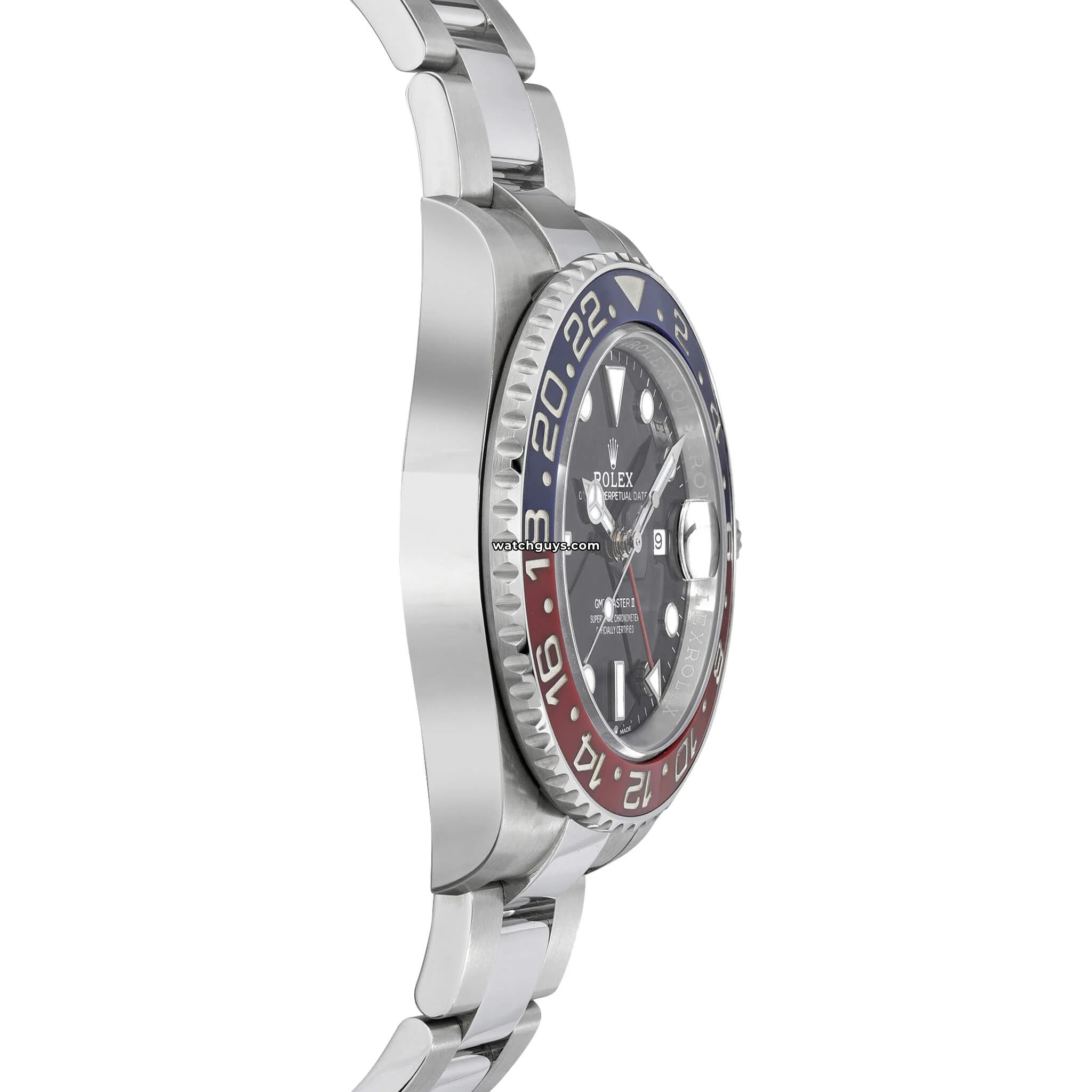 Rolex GMT Master II 126710BLRO Pepsi Oyster Watch - Luxury Stainless Steel Men's Timepiece with Blue & Red Bezel - Perfect for Travel, Business & Collectors