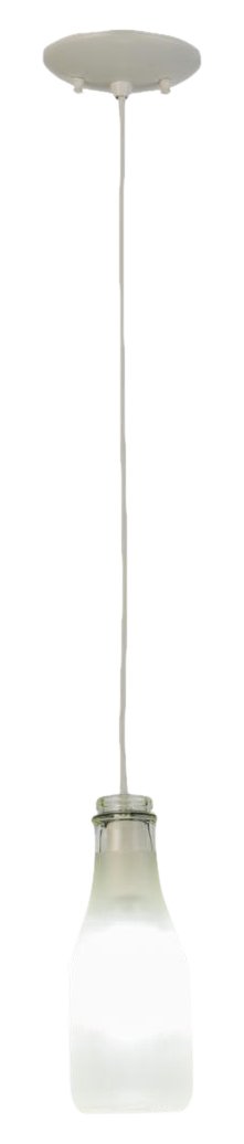 Meyda Tiffany 151223 Stained Glass Milk Bottle Ceiling Light Fixture - 5