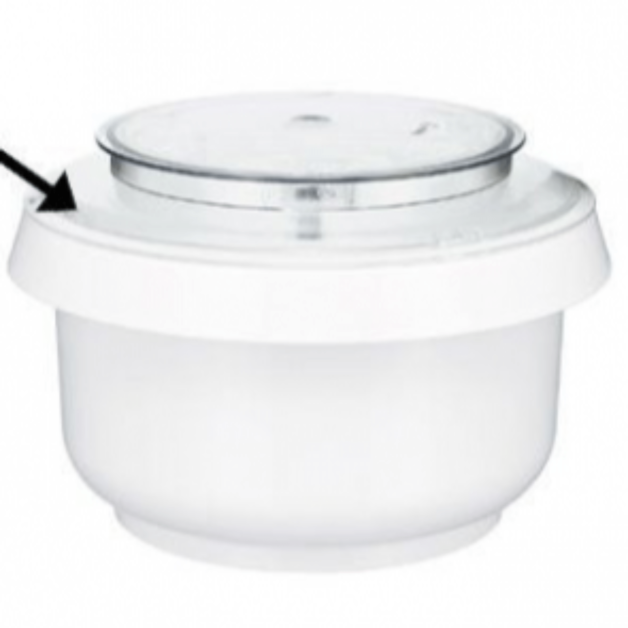 Bosch Universal Plus Mixer Splash Ring - Replacement Outer Lid Ring 666469 - Perfect for Baking, Mixing & Cooking Accessories