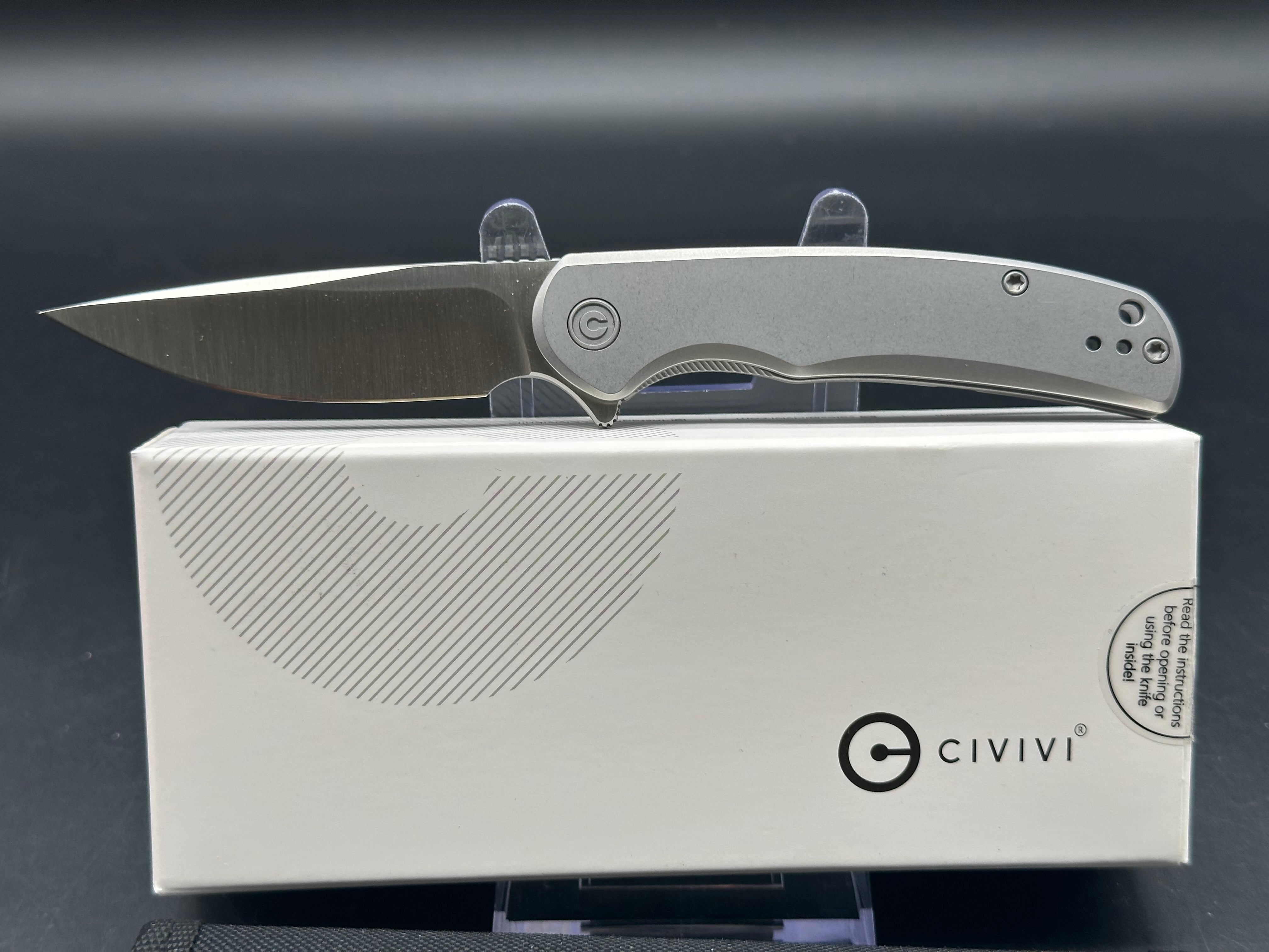 CIVIVI NOx Flipper Knife - Premium Stainless Steel Handle with 2.97