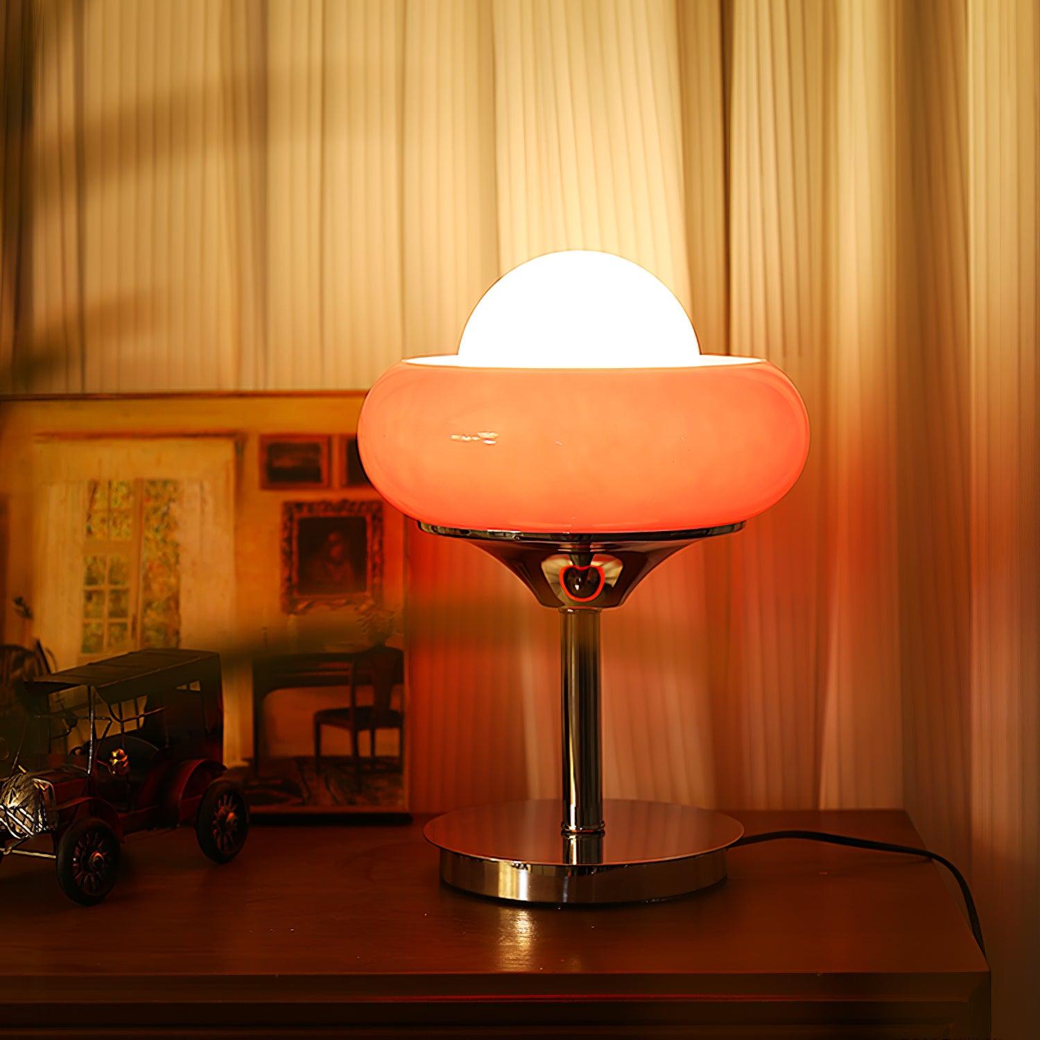 Harvey Table Lamp - Modern LED Desk Light for Home Office, Bedroom & Living Room - Adjustable Brightness & Warm White Light for Reading & Working