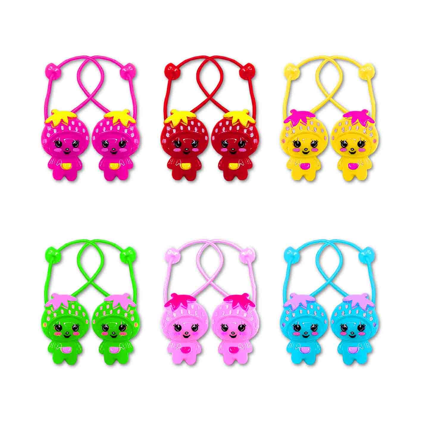 Trendy Printed Hair Clips for Girls - 6 Pack Multi-Color Strong Hold Hair Accessories for Everyday Use | Perfect for School, Parties & Fashion Styling
