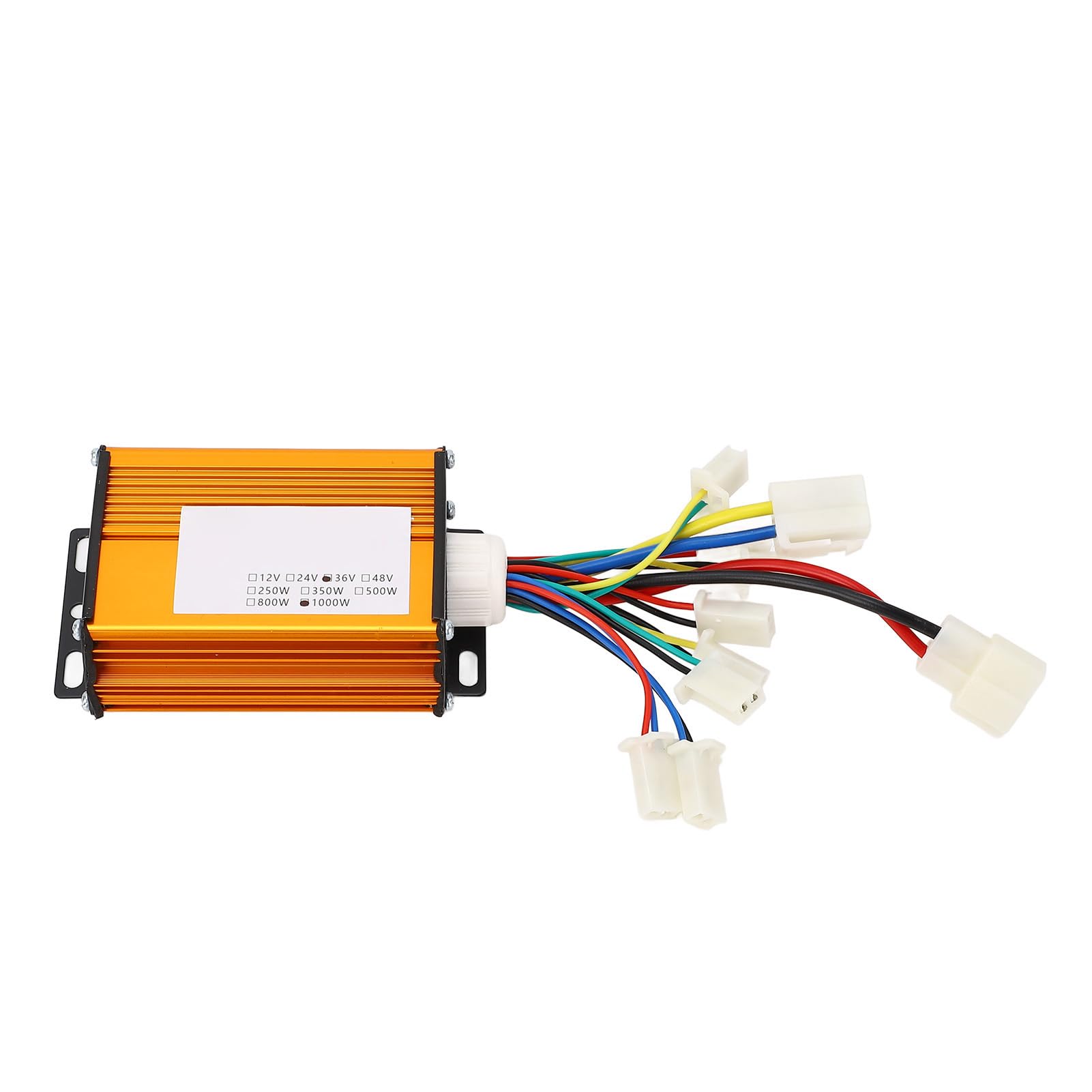 Premium Aluminum Alloy Brushed Motor Controller - Durable Groove Design for Electric Scooters, Bikes & Tricycles | Long-Lasting Performance for Commuting & Outdoor Adventures