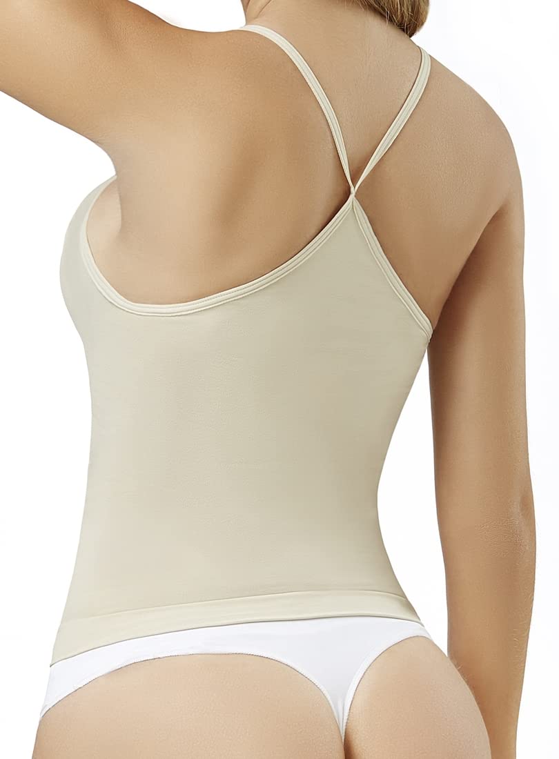Premium Colombian Shapewear for Women - Tummy Control Body Girdle, Seamless Slimming Tank Top & Perfect Blazer Shapewear | Smoothing Underwear for Everyday Wear, Special Occasions & Office Outfits