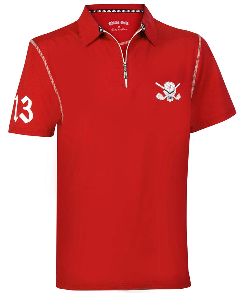 Cool-Stretch Hybrid Men's Golf Shirt for Comfort & Performance