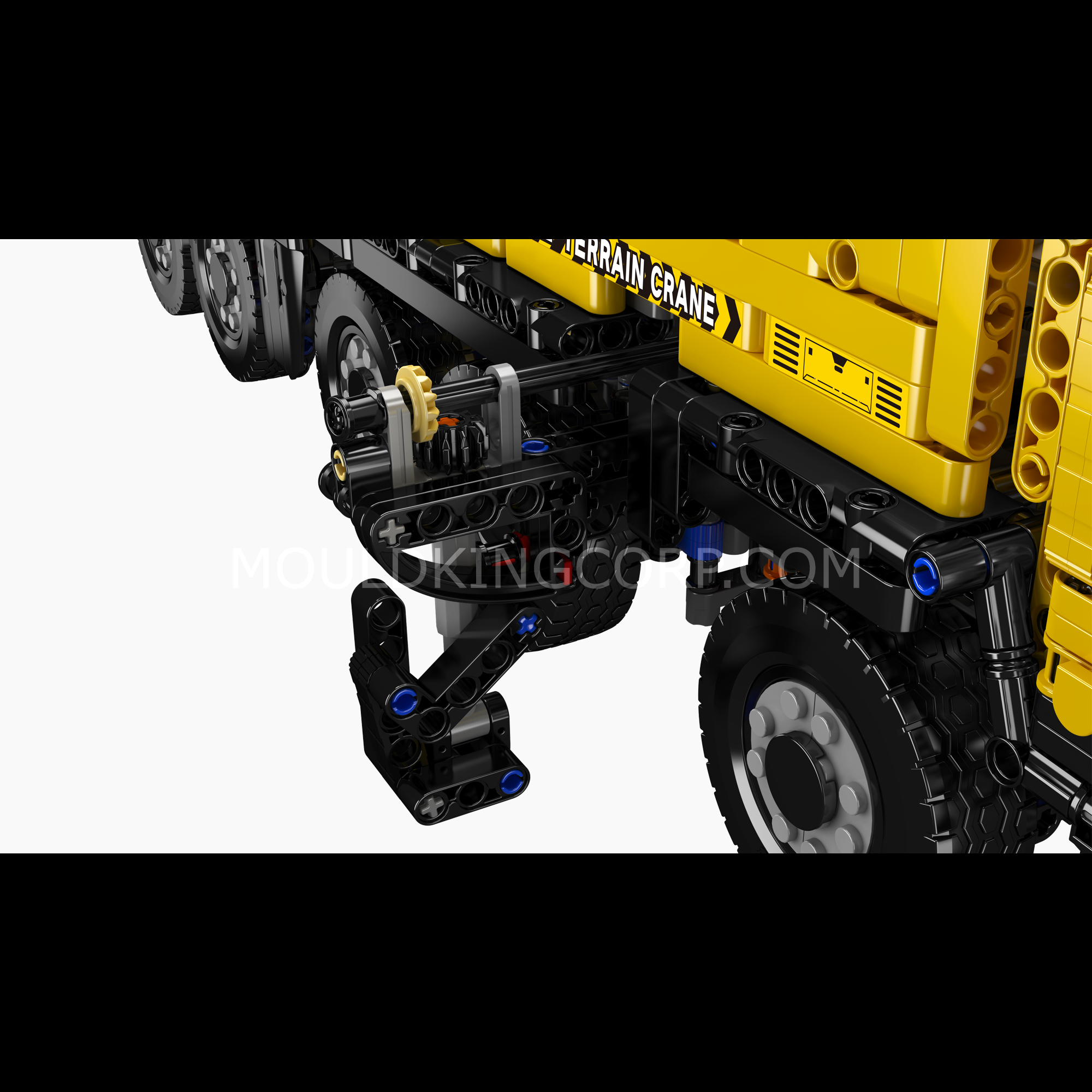 Mould King 17073/17074 LTM 1110 Mobile Crane Building Set - 3,218 Piece Construction Toy for Adults & Kids | STEM Educational Building Blocks | Perfect for Engineering Enthusiasts & Collectors