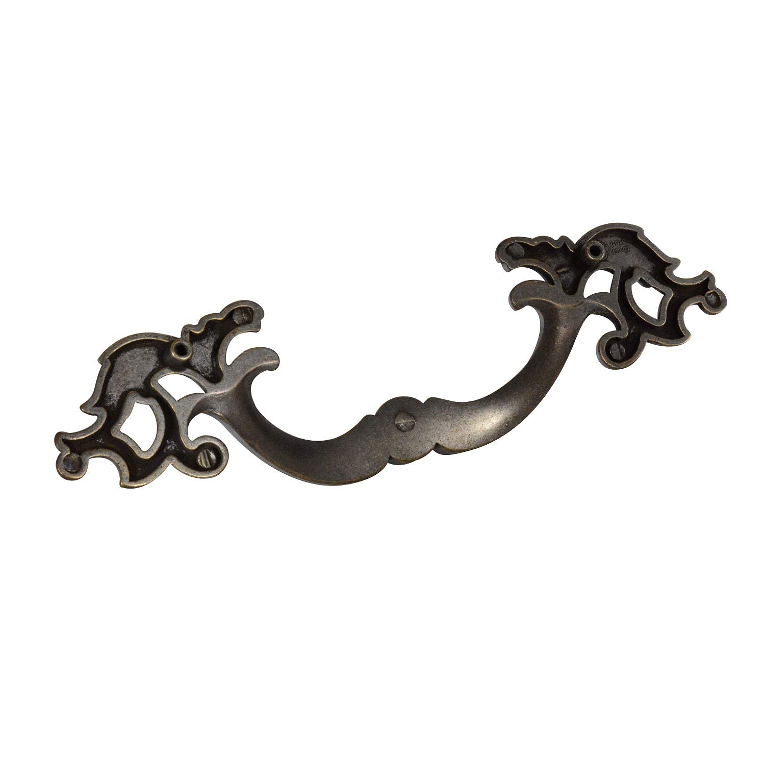CKP Brand Oiled Bronze Fixed Furniture Pull - #410-01 - Durable Cabinet & Drawer Handle for Kitchen, Bathroom & Office Furniture