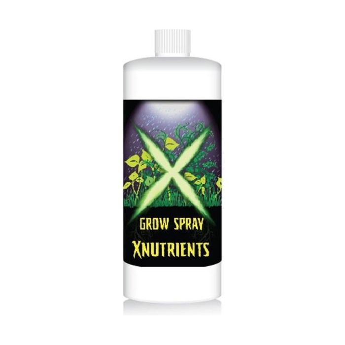 X Nutrients Grow Spray - Premium Plant Nutrients for Hydroponics & Indoor Gardening | Boosts Growth & Flowering for Vegetables, Herbs & Houseplants