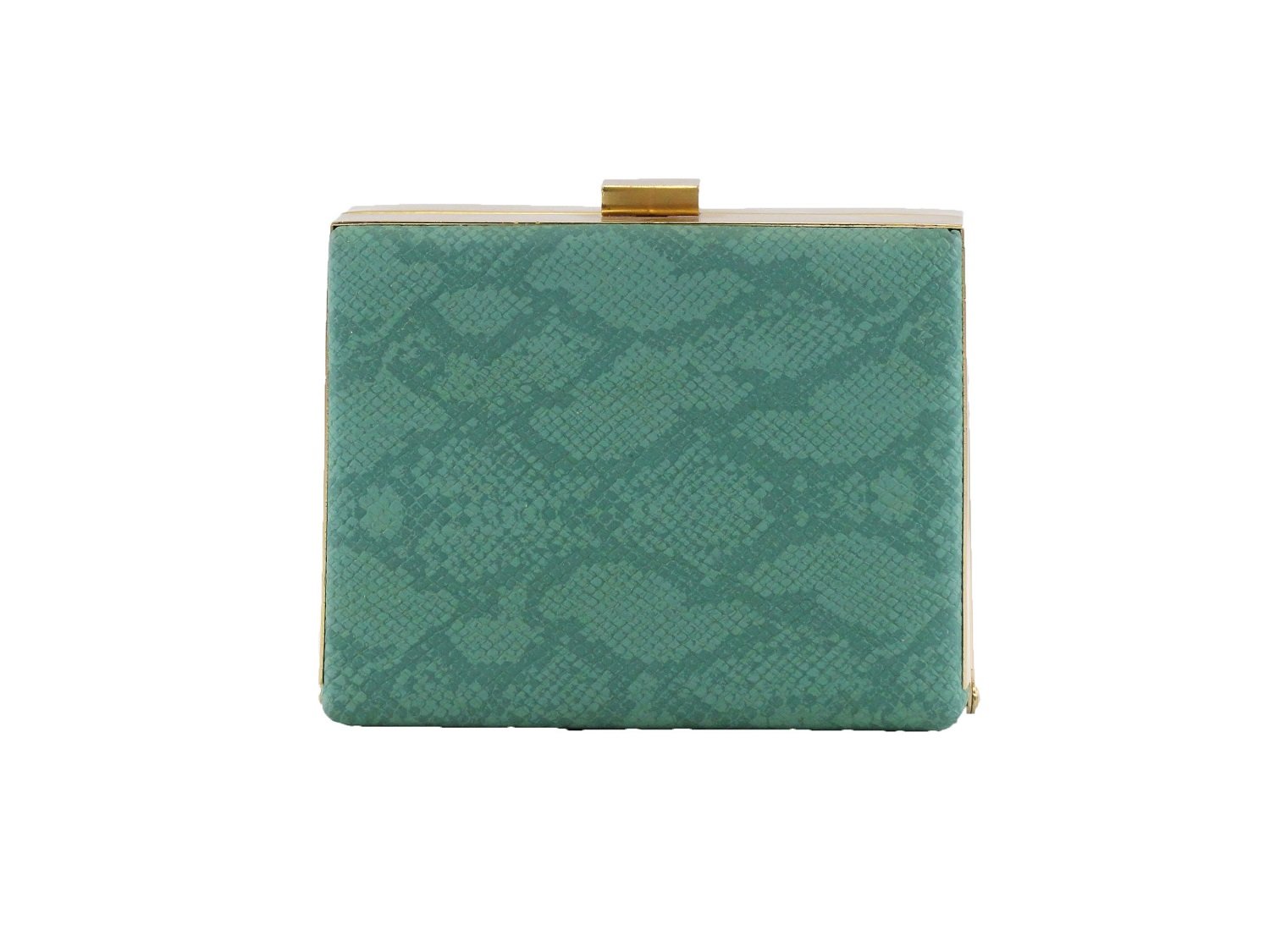 Python Print Box Clutch Minaudiere - Elegant Evening Bag for Women, Fashionable Clutch Purse for Parties, Weddings & Special Occasions
