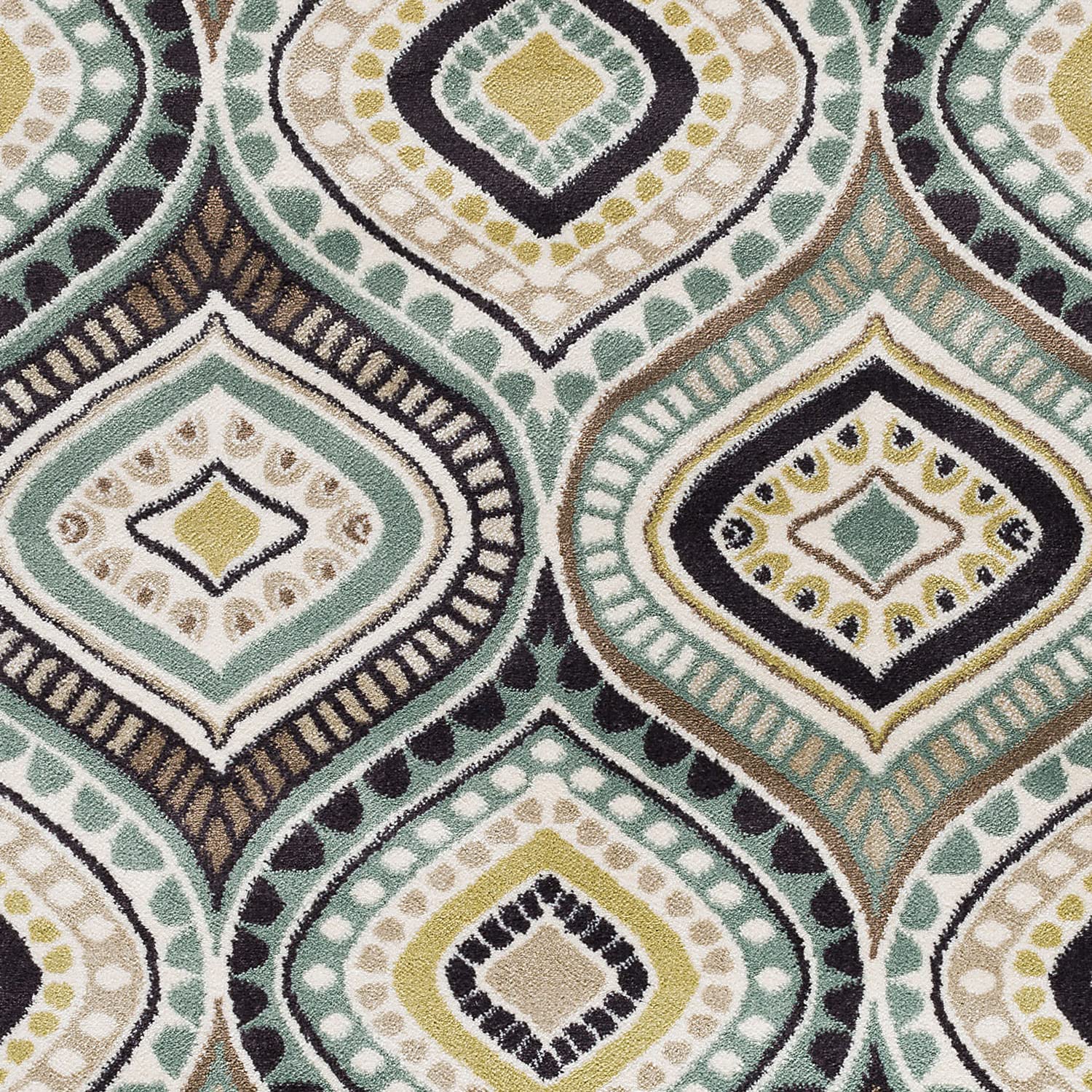Modern 5x7 Area Rug - Soft Contemporary Indoor Carpet for Living Room, Bedroom, Dining Room, Kitchen & Entryway - Non-Slip Low Pile Rugs for Home Decor - Perfect for Cozy Spaces & High Traffic Areas