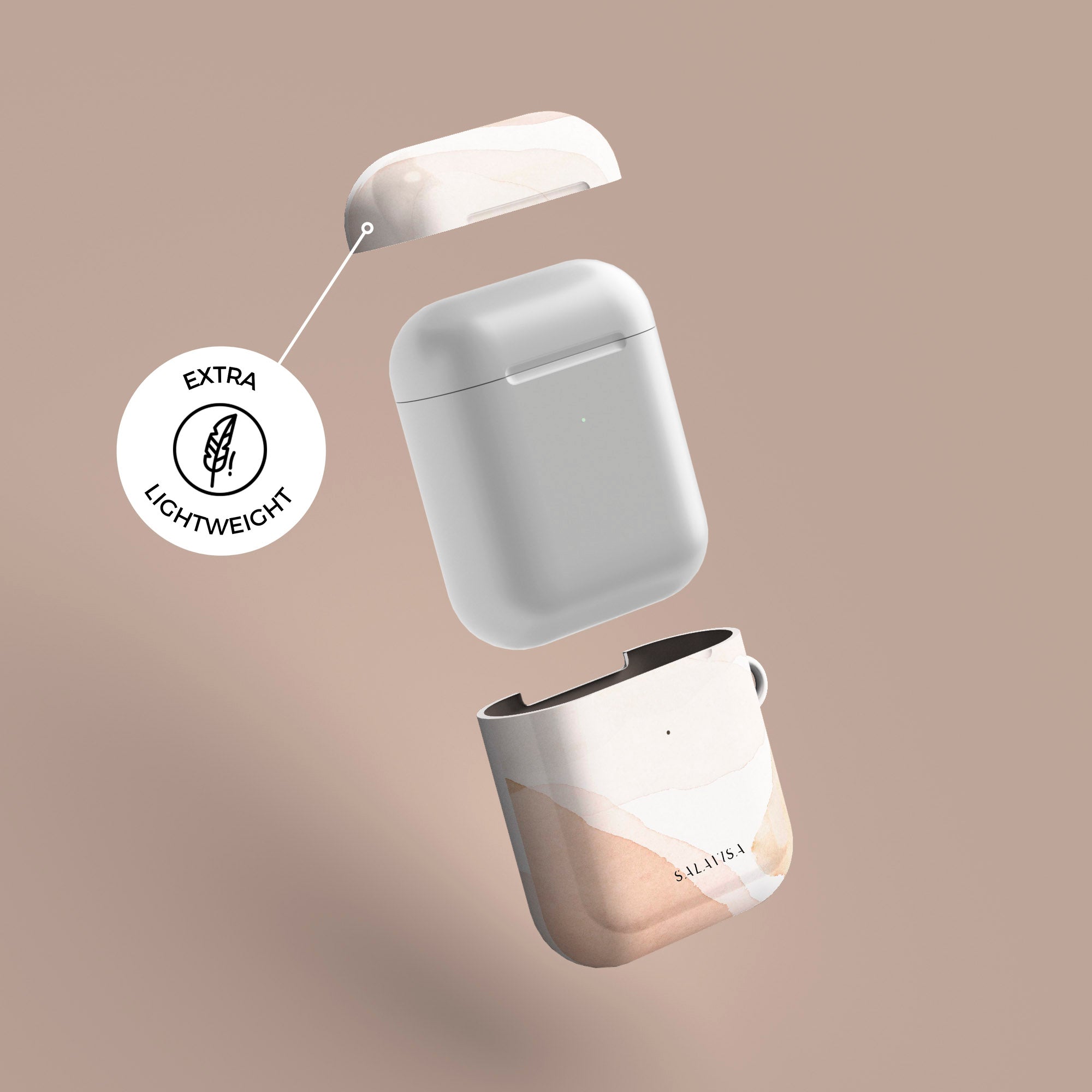 Desert Sunrise AirPods Case - Protective Cover for Apple AirPods 1/2/3 Pro - Cute Aesthetic Phone Accessories for Women - Perfect for Travel, Work & Daily Use