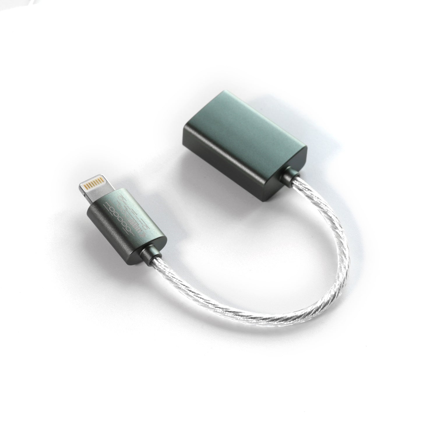 DD ddHiFi MFi06F Lightning to USB A Female OTG Cable - Connect iOS Devices to USB DAC/AMP for High-Quality Audio - Perfect for Home Studio, Car Audio & Portable Music