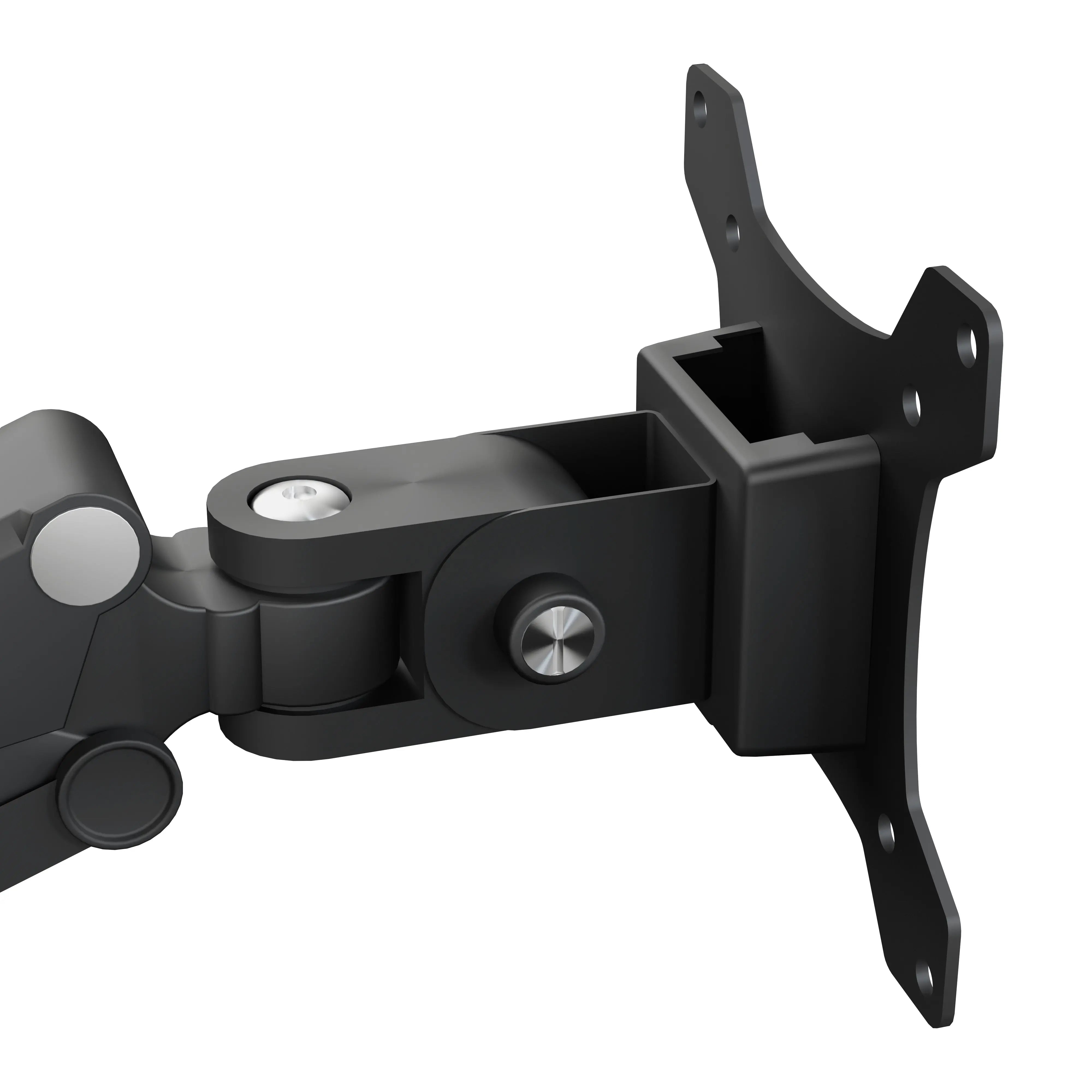 Universal VESA Mount Bracket with Grommet Base & Full Cable Management System - Perfect for Home Office, Gaming Setup & TV Wall Mounting
