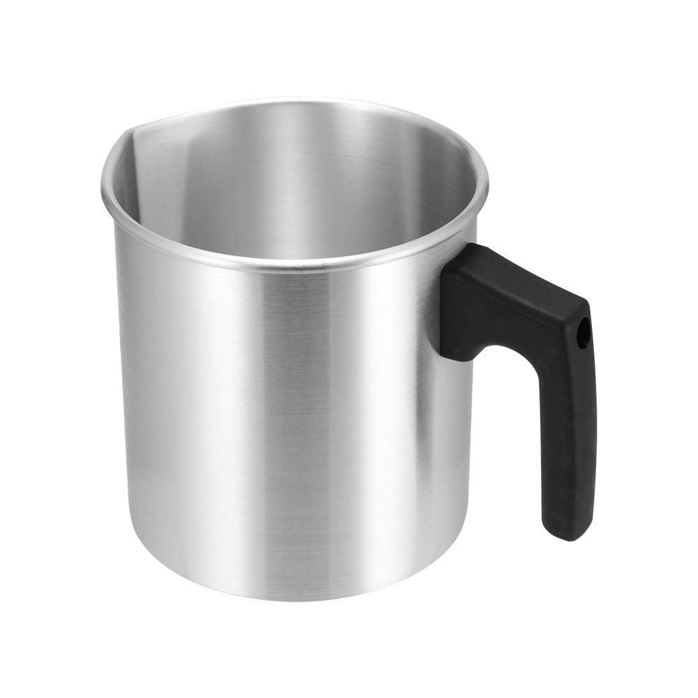 ONVER 1.2L Metal Wax Melting Pot for DIY Candle Making - Professional Candle Warmer for Soy Wax, Beeswax & Essential Oils - Perfect for Home Candle Crafting, Soap Making & Aromatherapy Projects (Ideal for Gifts, Spa Days & Relaxation)