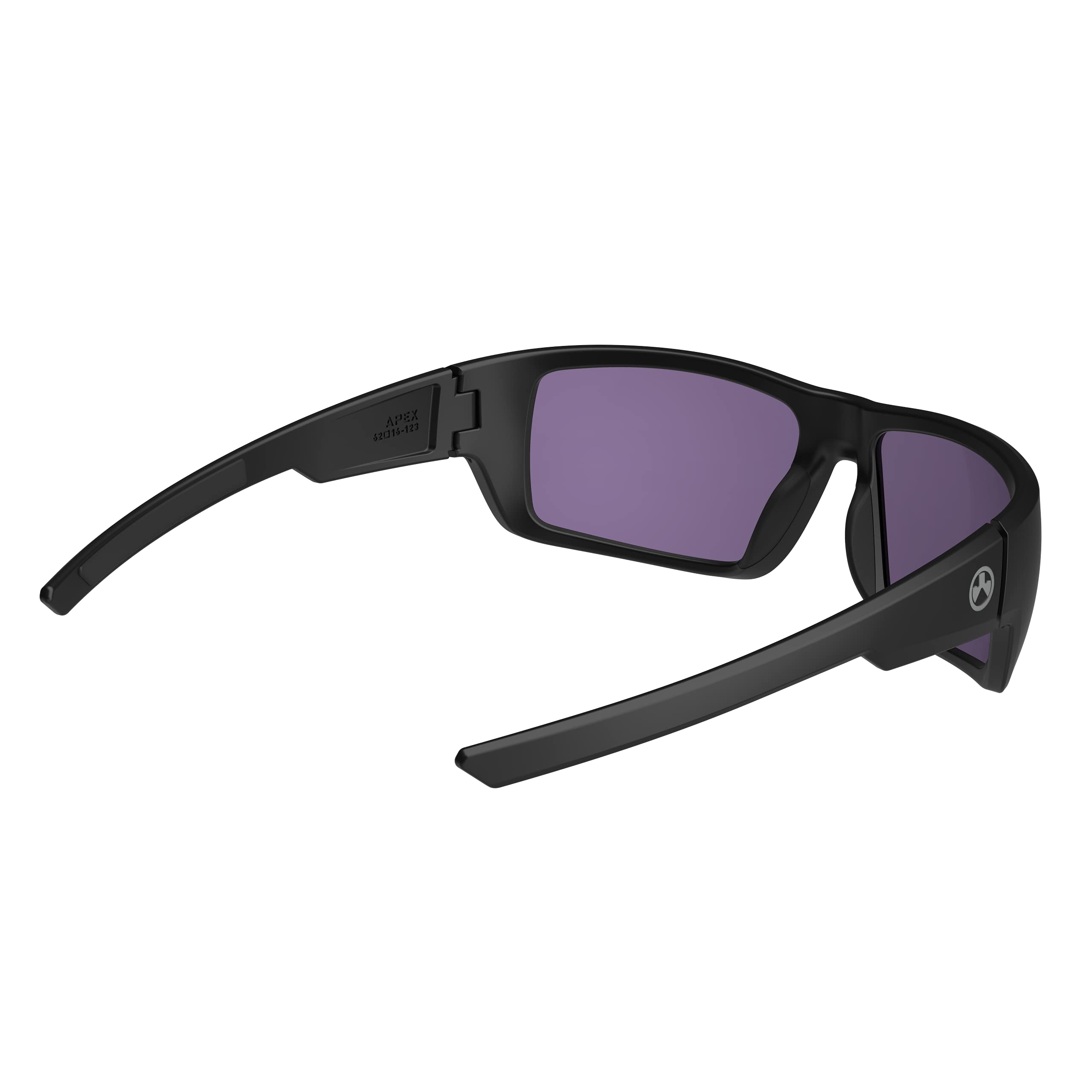 Magpul Apex Tactical Sunglasses for Men - Ballistic Sports & Shooting Glasses with Rectangular Frame - Perfect for Outdoor Activities, Hunting, and Military Training