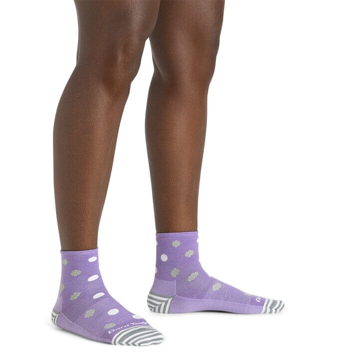 DARN TOUGH DOTTIE SHORTY LIGHTWEIGHT WOMEN'S LIFESTYLE SOCKS - Breathable & Comfortable for Hiking, Running, Yoga & Everyday Wear