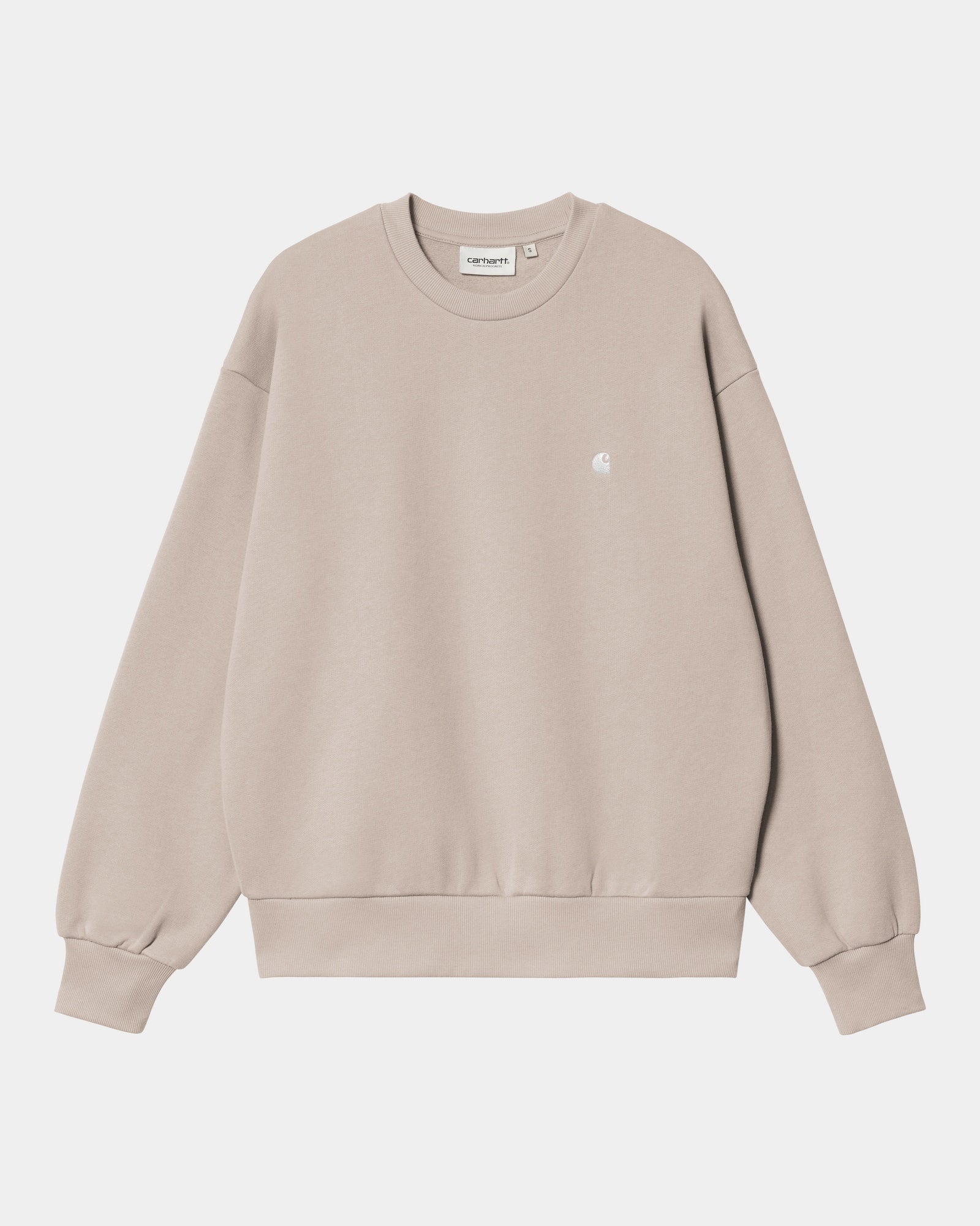 Casey Sweatshirt for Women - Soft & Cozy Dusky Beige Pullover | Casual Loungewear, Fall Outfits & Streetwear Fashion