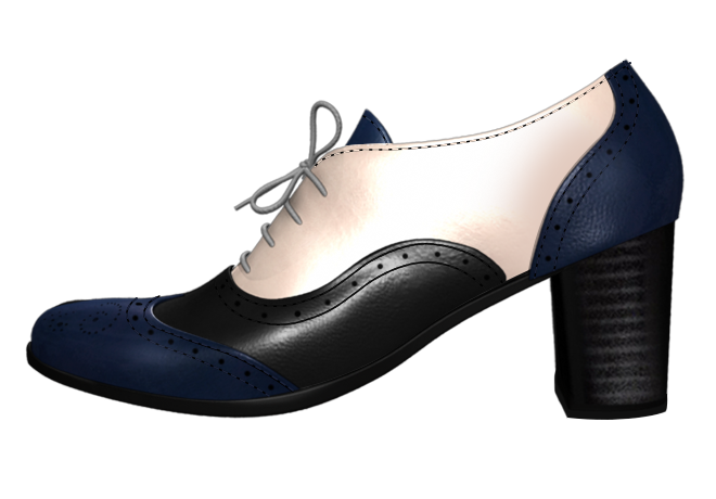 Holborn Block Heel Shoes - Comfortable Women's Chunky Heel Pumps for Work, Office & Dressy Occasions
