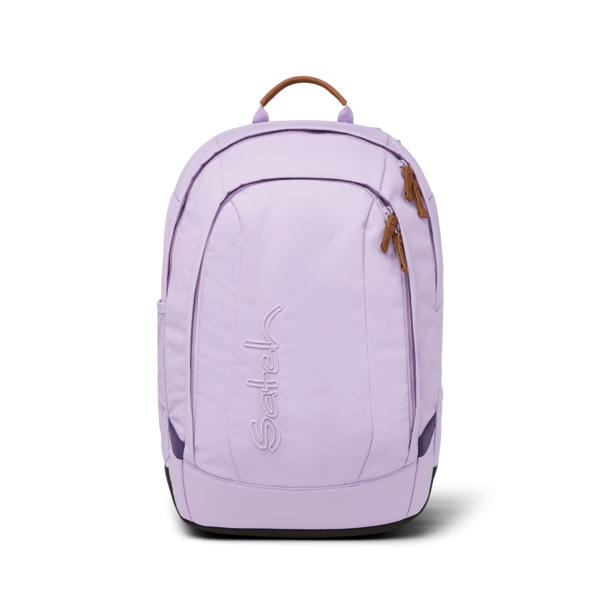 Satch Air Nordic Purple Backpack - Lightweight Travel Laptop Bag for Men & Women - Water-Resistant College School Backpack with USB Charging Port - Perfect for Work, Commuting, Hiking & Outdoor Adventures