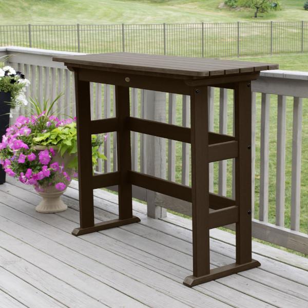 Lehigh Bar Height Balcony Table - Outdoor Bistro Table for Small Spaces, Patio, Deck & Balcony - Perfect for Coffee, Drinks & Dining Al Fresco
