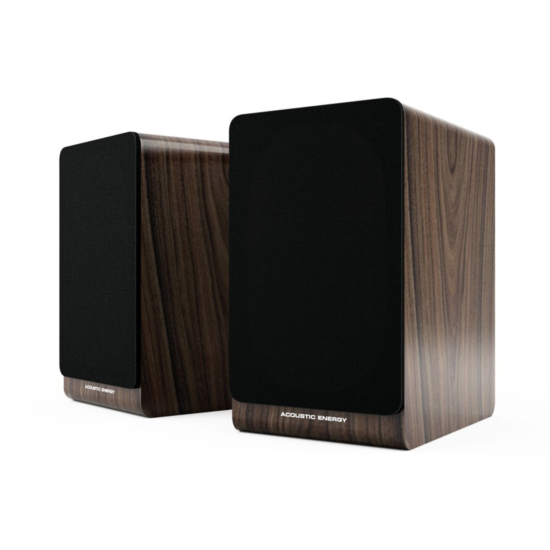 Premium Acoustic Energy AE100² Bookshelf Speakers - High-Quality Standmount Pair (Clearance/Open Box) for Home Theater, Music Listening & Studio Monitoring