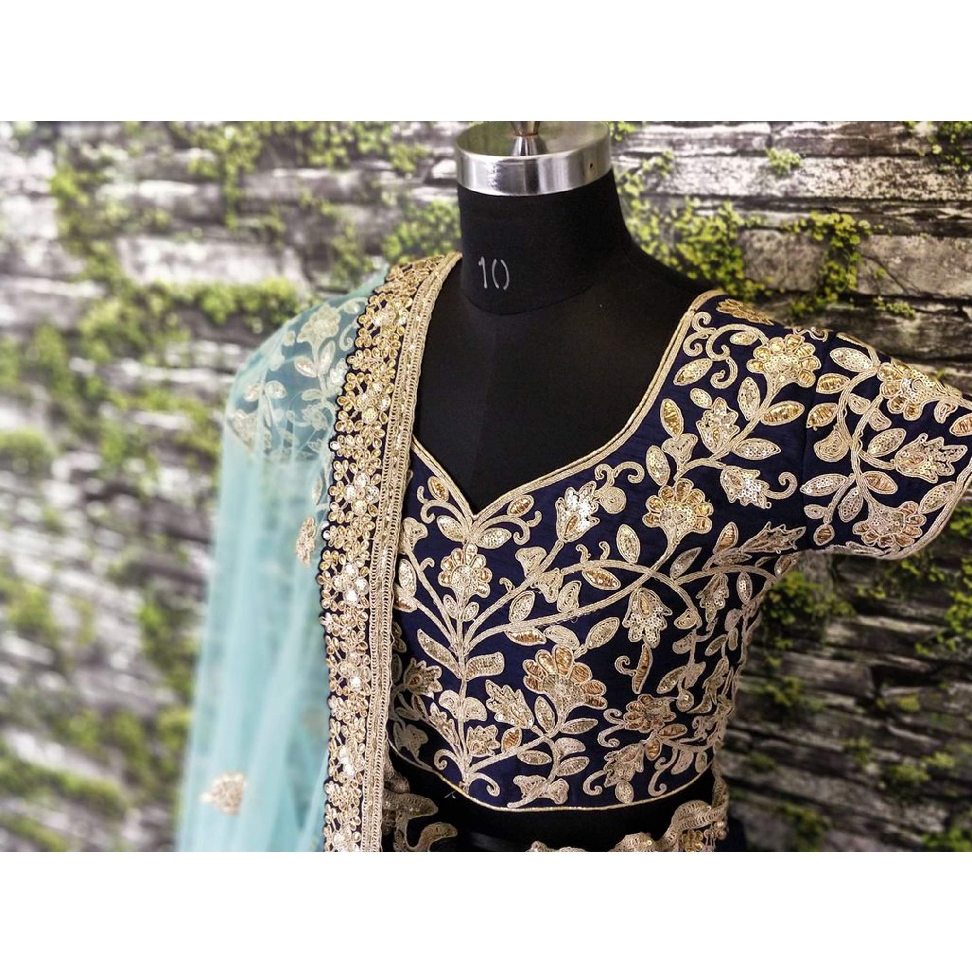 Elegant Women's Net Embroidery Lehenga Choli - Indian Semi-Stitched Lengha Choli for Weddings & Festivals | Pakistani Party Ghagra Dress for Women | Perfect for Diwali, Eid, and Special Occasions