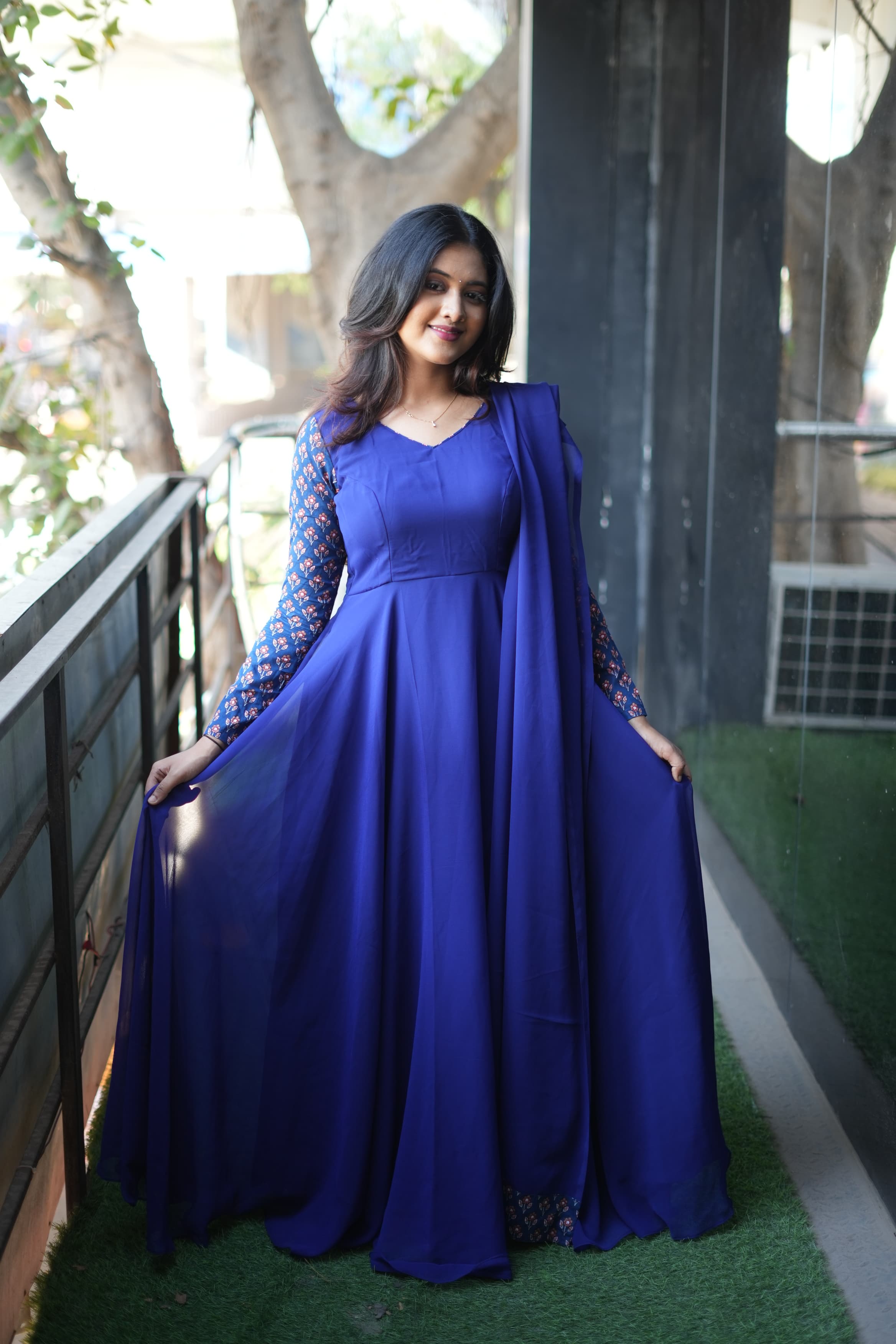 DD731 Nithya Affordable Anarkali Dress for Women - Elegant Party Wear & Festive Occasions