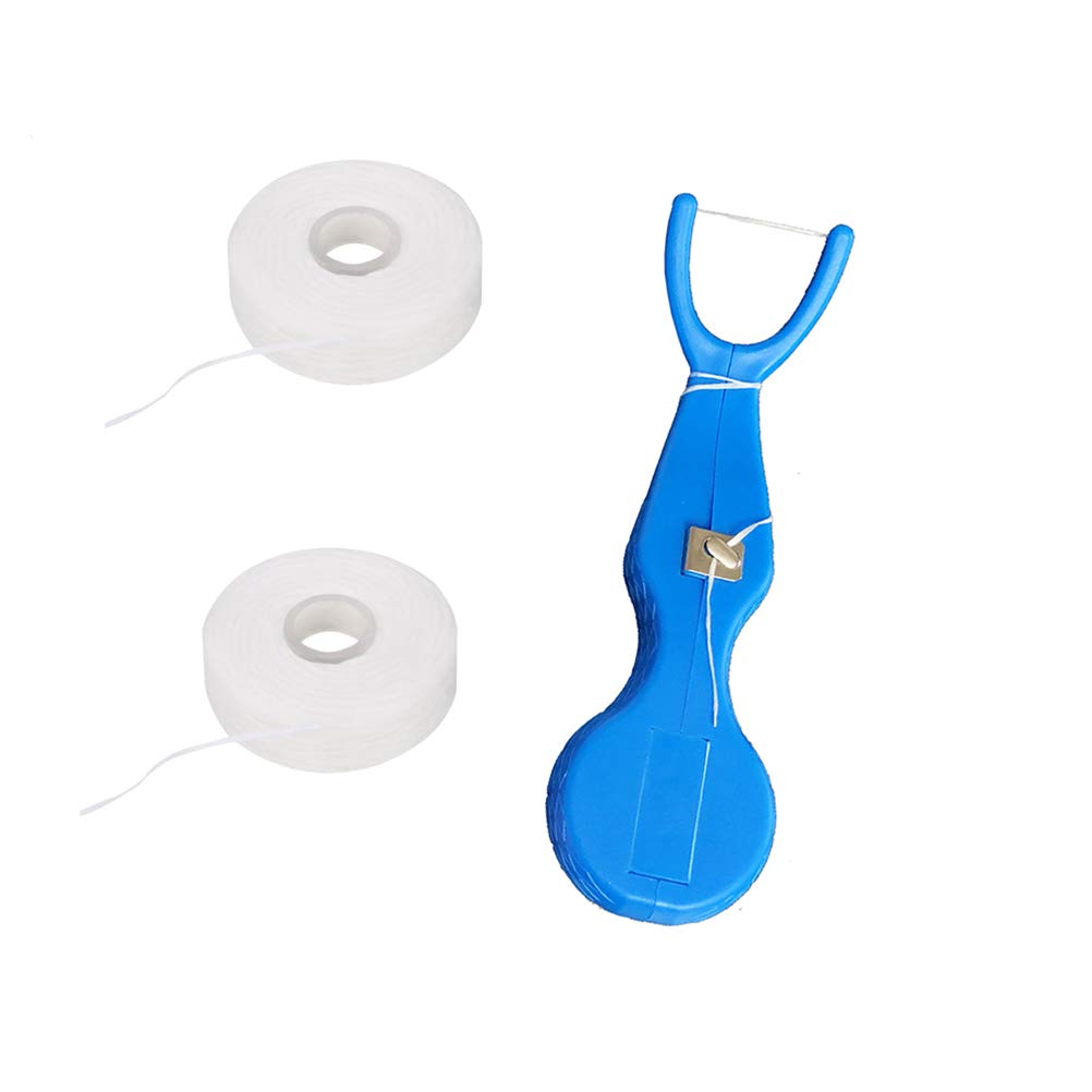 Artibetter Reusable Dental Floss Holder - Eco-Friendly Floss Mate Handle with Replacement Heads for Easy Teeth Cleaning | Perfect for Travel, Home & Office Oral Care