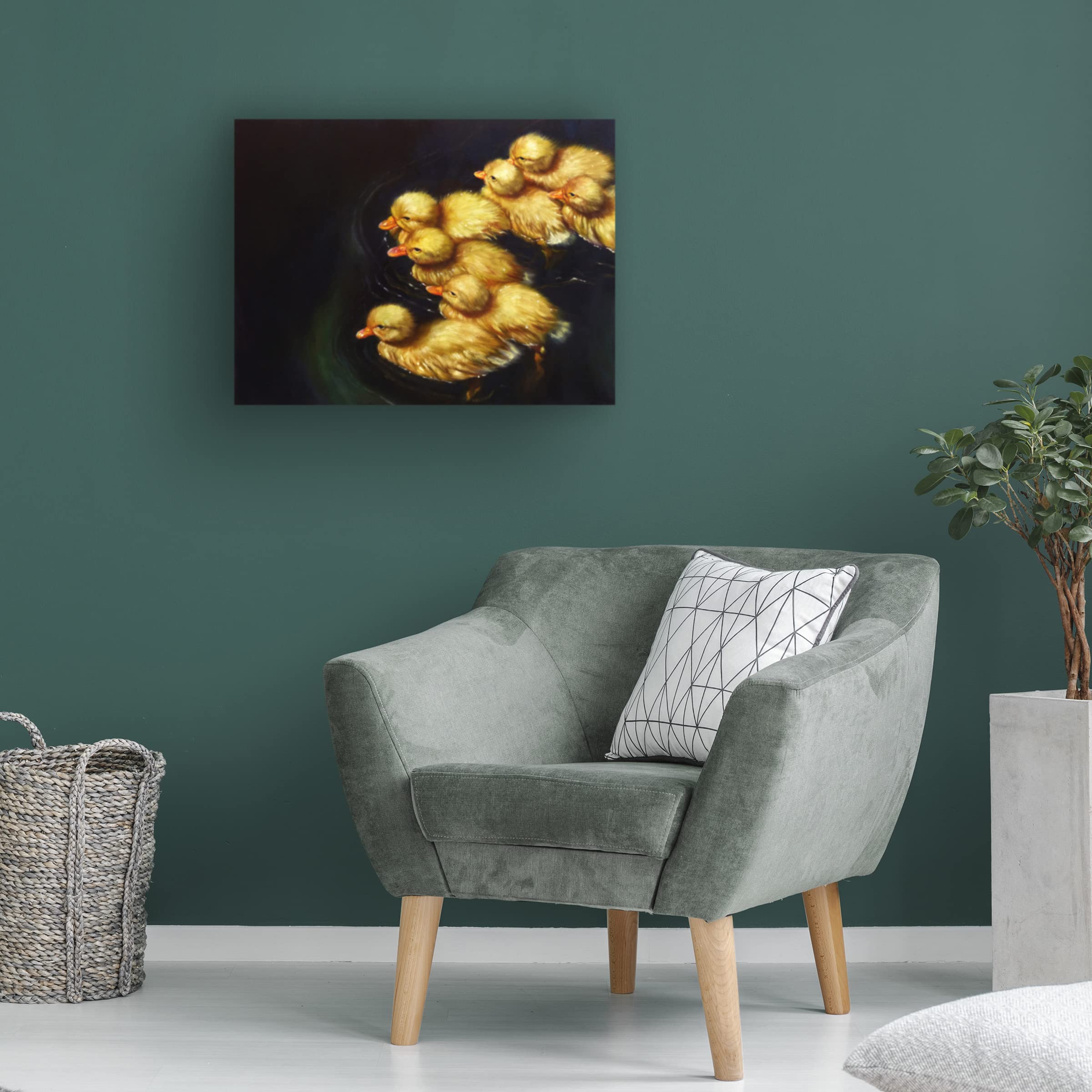 Lucia Heffernan 'Crossing' Canvas Wall Art Print - Modern Home Decor for Living Room, Bedroom & Office - Trademark Fine Art Collection