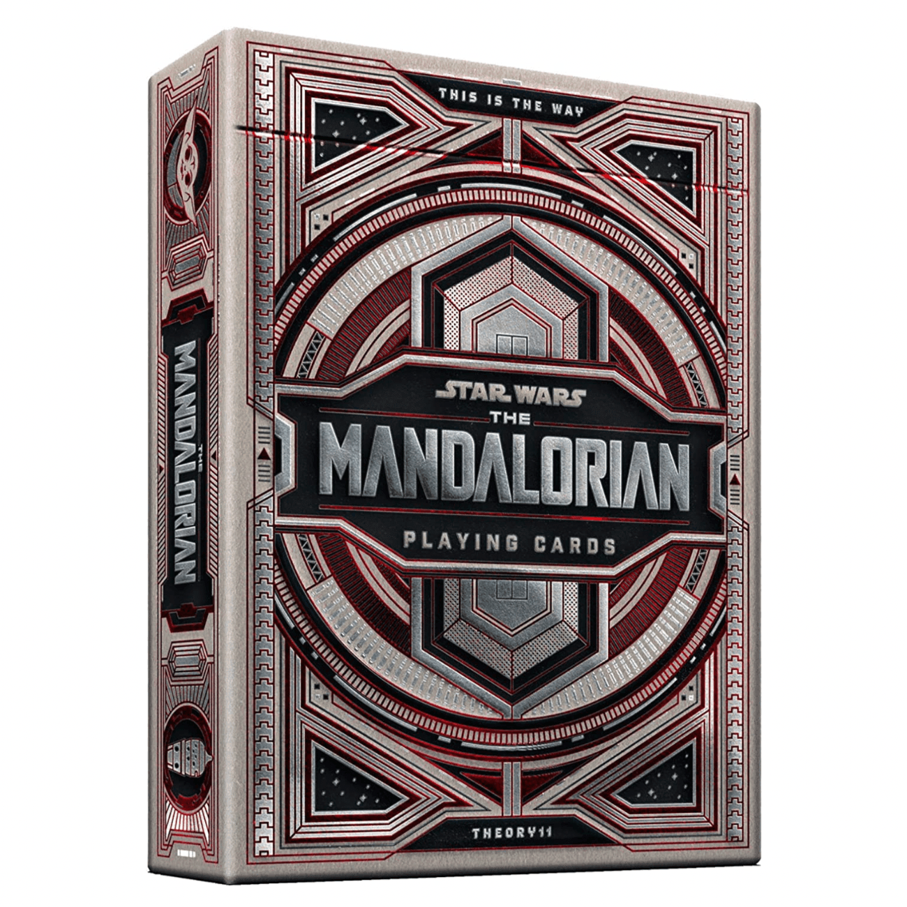 Premium Mandalorian Themed Playing Cards by Theory11 - Star Wars Collectible Deck for Card Games, Magic Tricks, and Gift Giving