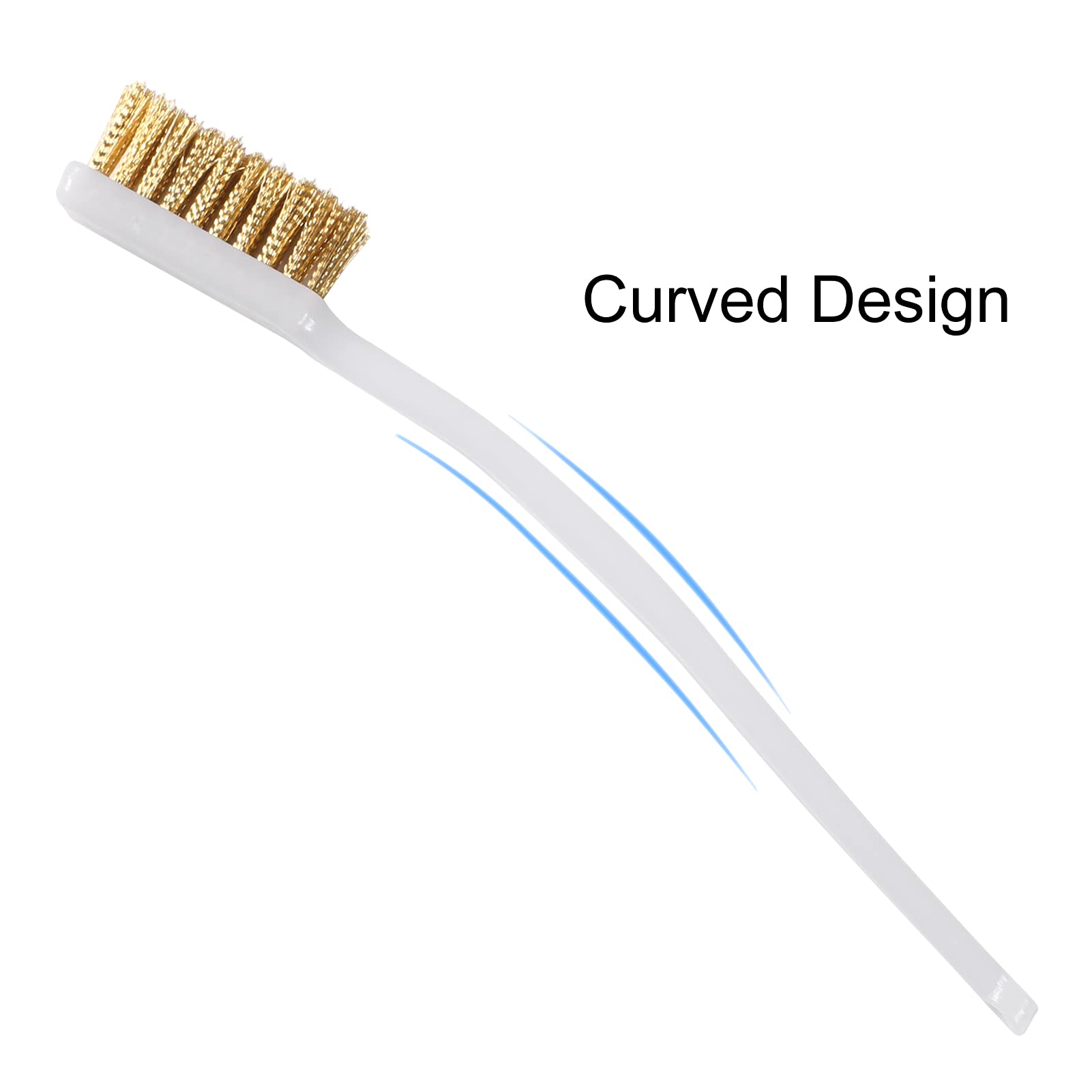 10pcs 3D Printer Nozzle Cleaning Kit - Copper Wire Brush & Handle Tool for Hot Bed Maintenance - Perfect for Creality Ender 3, CR-10, Prusa & More - Essential for 3D Printing Workshop & DIY Projects
