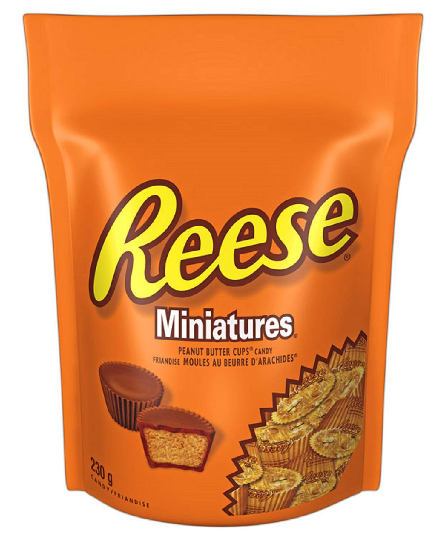 REESE's Mini Peanut Butter Cups Chocolate Candy - 8.1oz (230g) Bulk Pack - Perfect for Halloween, Christmas, Party Favors & Snacking