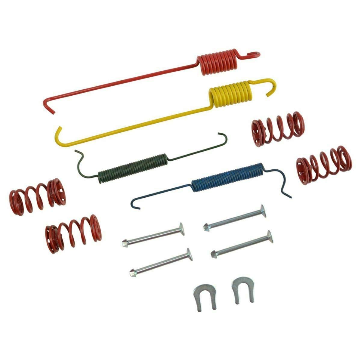 100% New Rear Brake Drum Shoe & Hardware Kit LH RH Set for 2001-2007 Ford Taurus & 2001-2005 Mercury Sable | Auto Parts & Car Accessories | Perfect for Brake System Repair & Maintenance