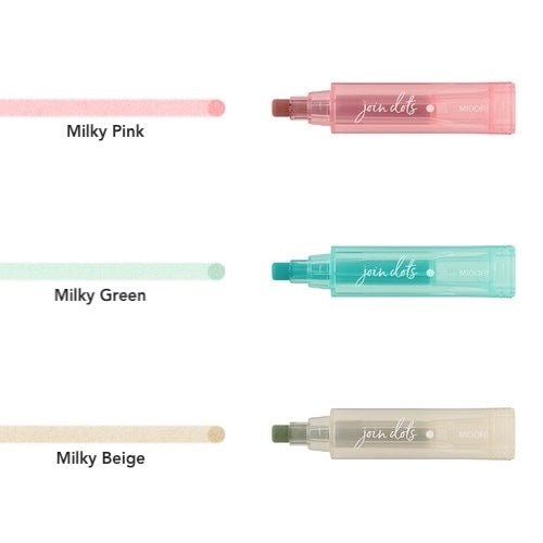 Join Dots Marker Pen Set - Premium Midori DESIGNPHIL Dotting Tools for Art, Calligraphy & DIY Projects - Perfect for Bullet Journaling, Scrapbooking & Hand Lettering