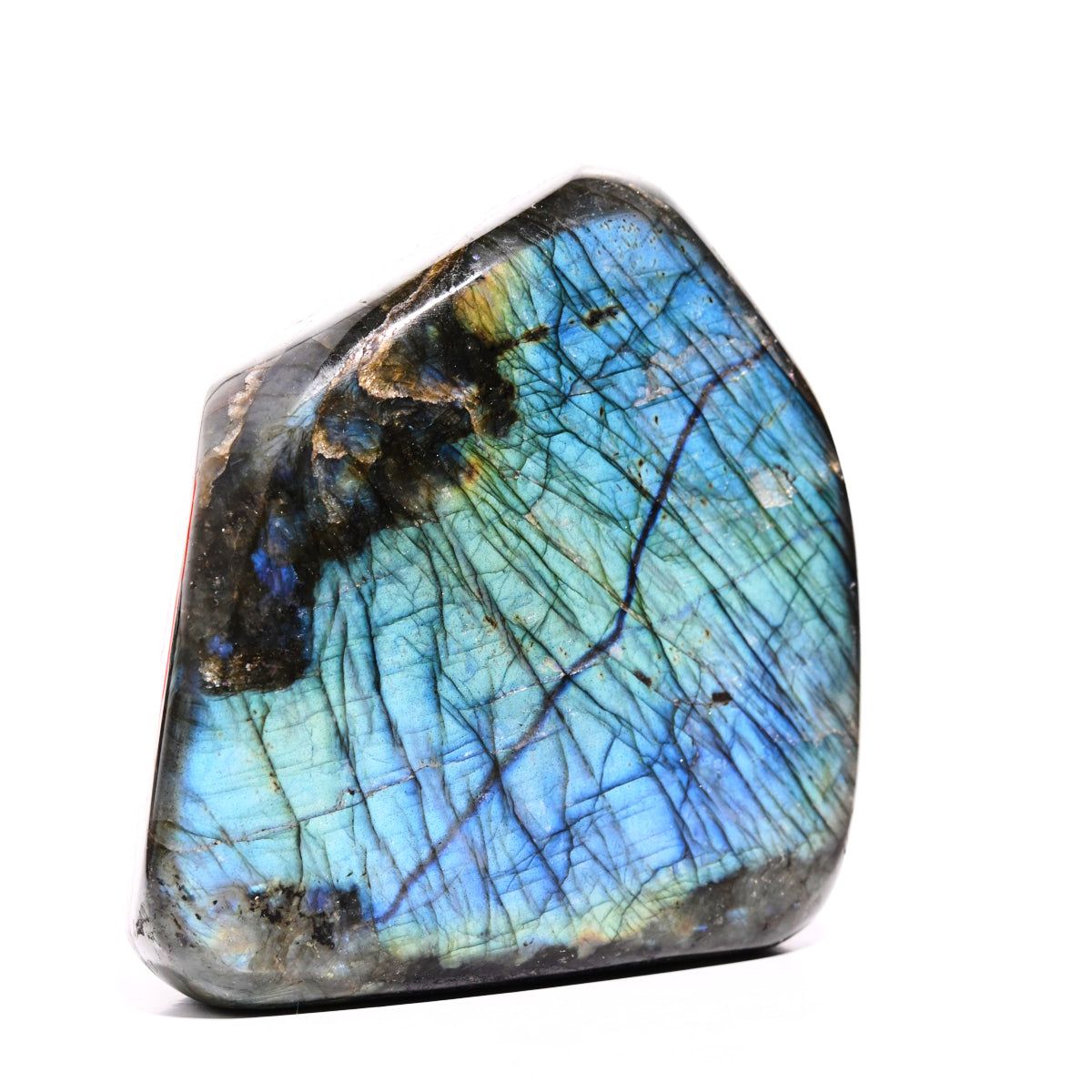 Natural Labradorite Free Form Polished Stone - Healing Crystal for Meditation, Home Decor & Jewelry Making | Spiritual Energy & Chakra Balancing