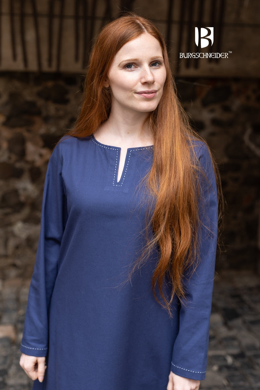 Dark Blue Women's Under Dress - Comfortable Slip for Layering Under Skirts & Dresses | Perfect for Work, Weddings & Formal Events