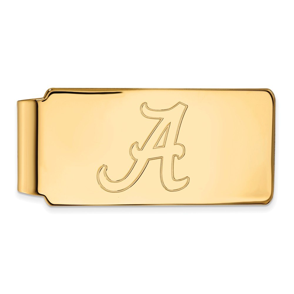 Official Alabama Crimson Tide Logo Money Clip - Premium Stainless Steel Cash Holder for Men - Perfect for Gifts, Travel & Everyday Use