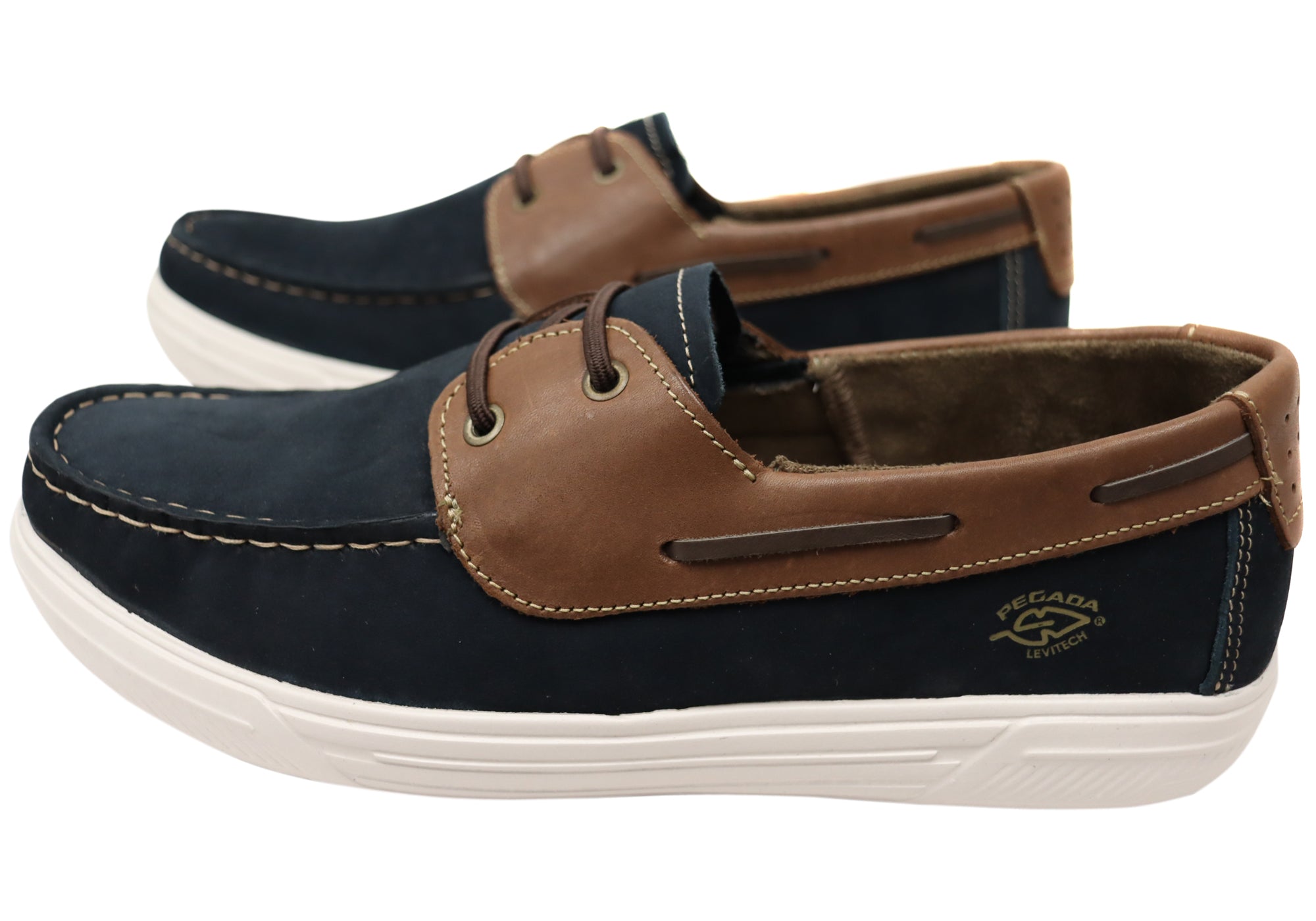 Premium Pegada Wright Men's Comfortable Leather Casual Shoes - Handcrafted in Brazil - Perfect for Work, Travel & Everyday Wear