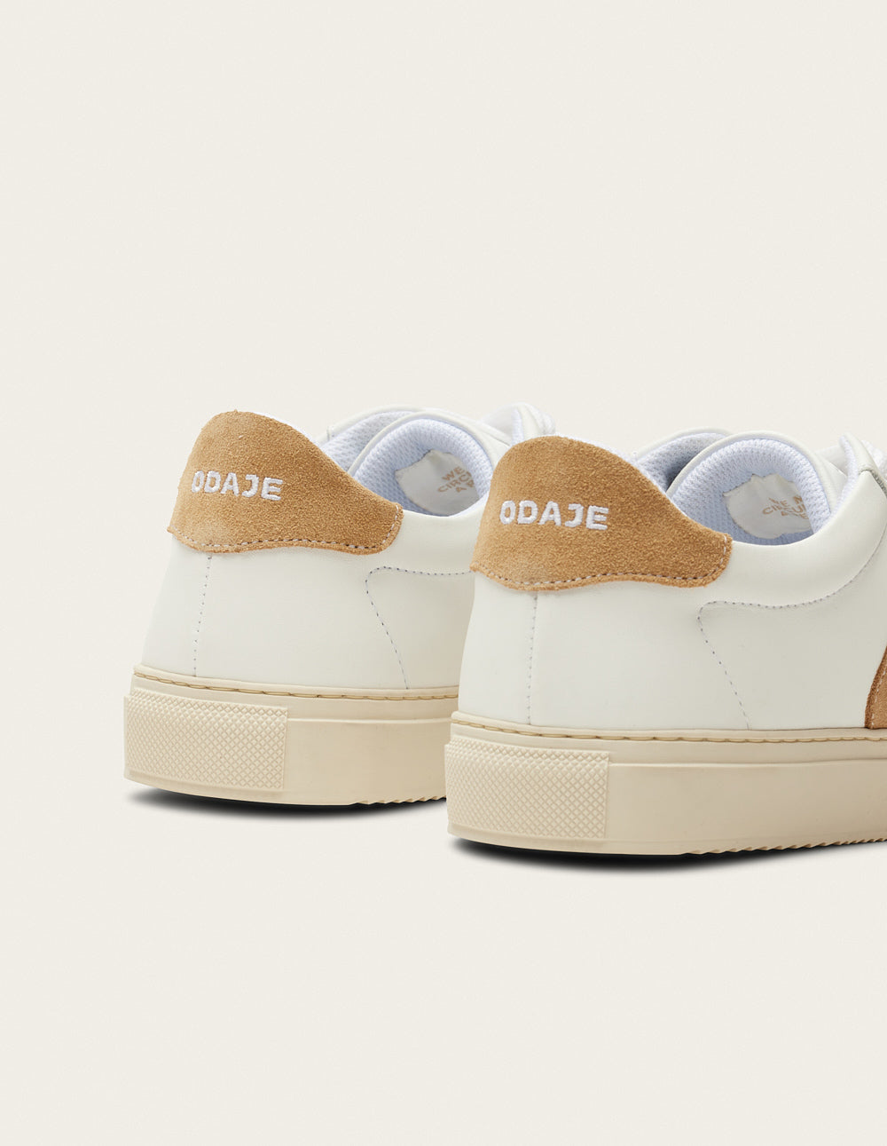 Gloria Low Baskets - White Beige Women's Casual Sneakers for Everyday Wear & Comfort